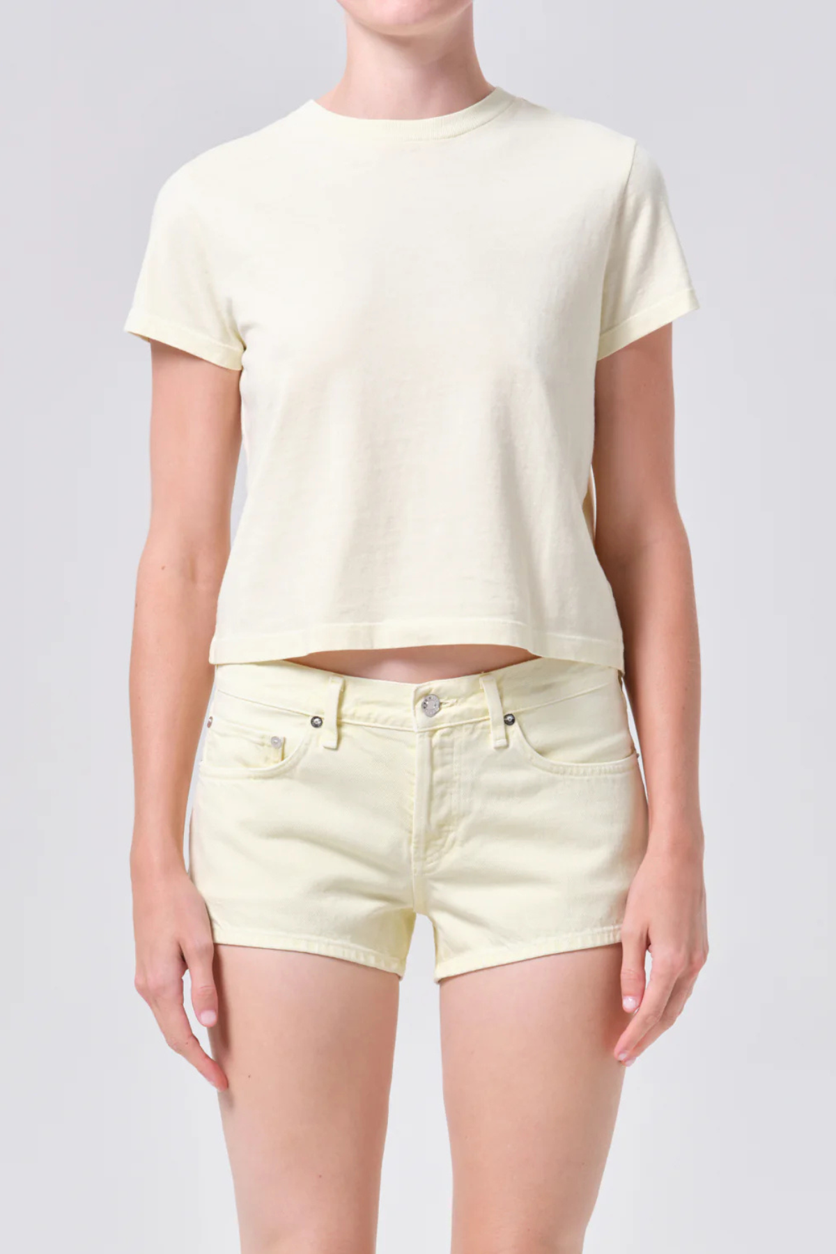 Agolde Adine Shrunken Tee