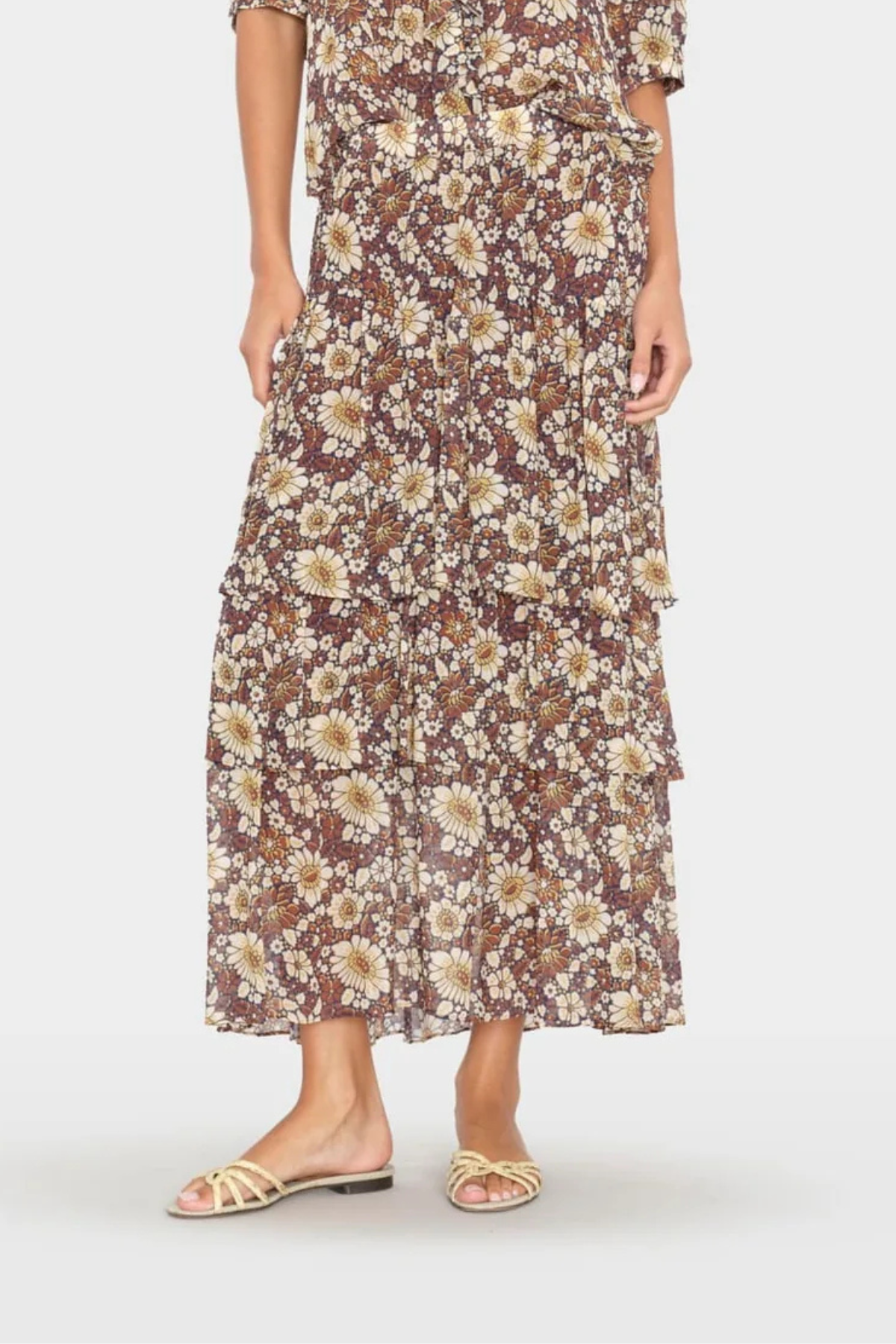 Xirena Gretchen Skirt - Tawny Brown