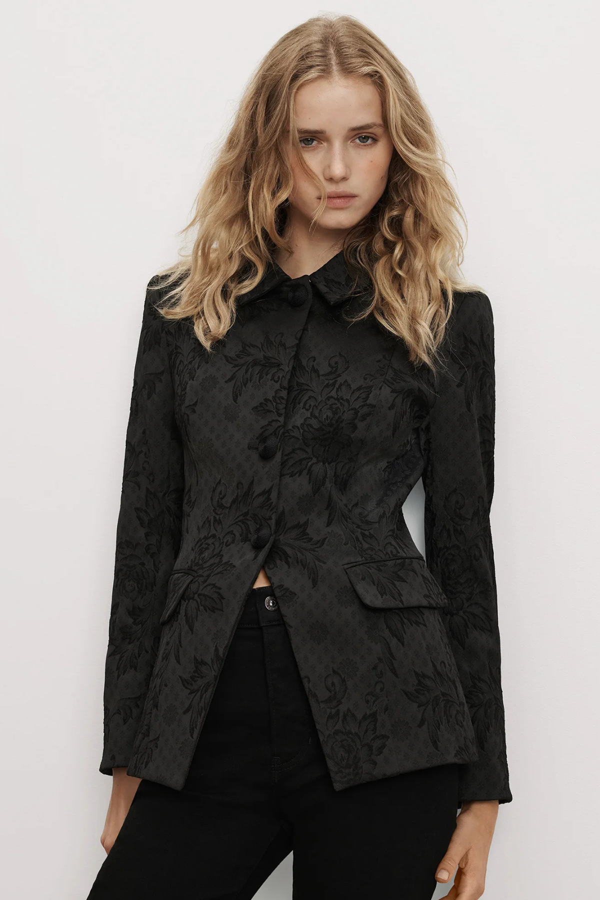 Veronica Beard Long Sleeve Bodie Jacket - Black
