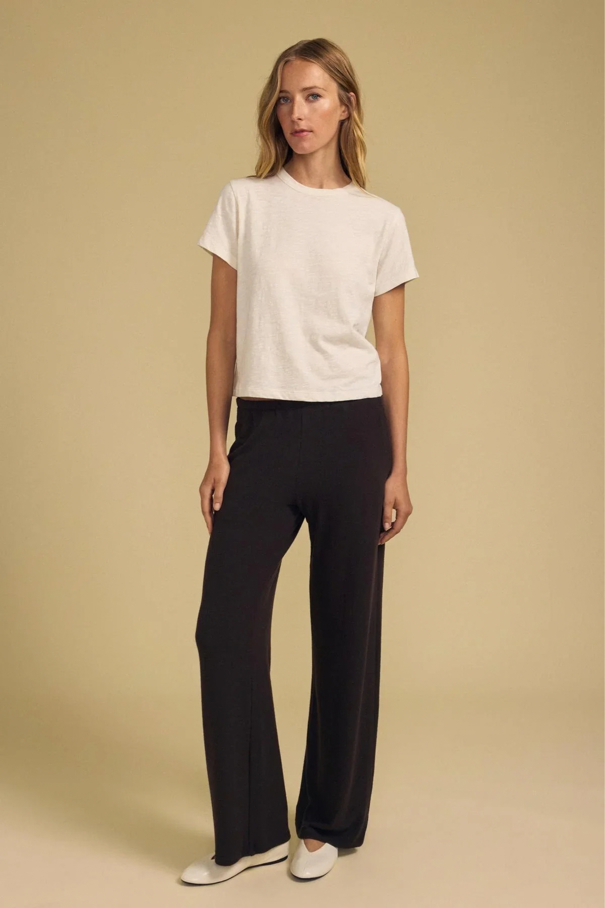 Velvet Mackenzie Knit Pant - Mole