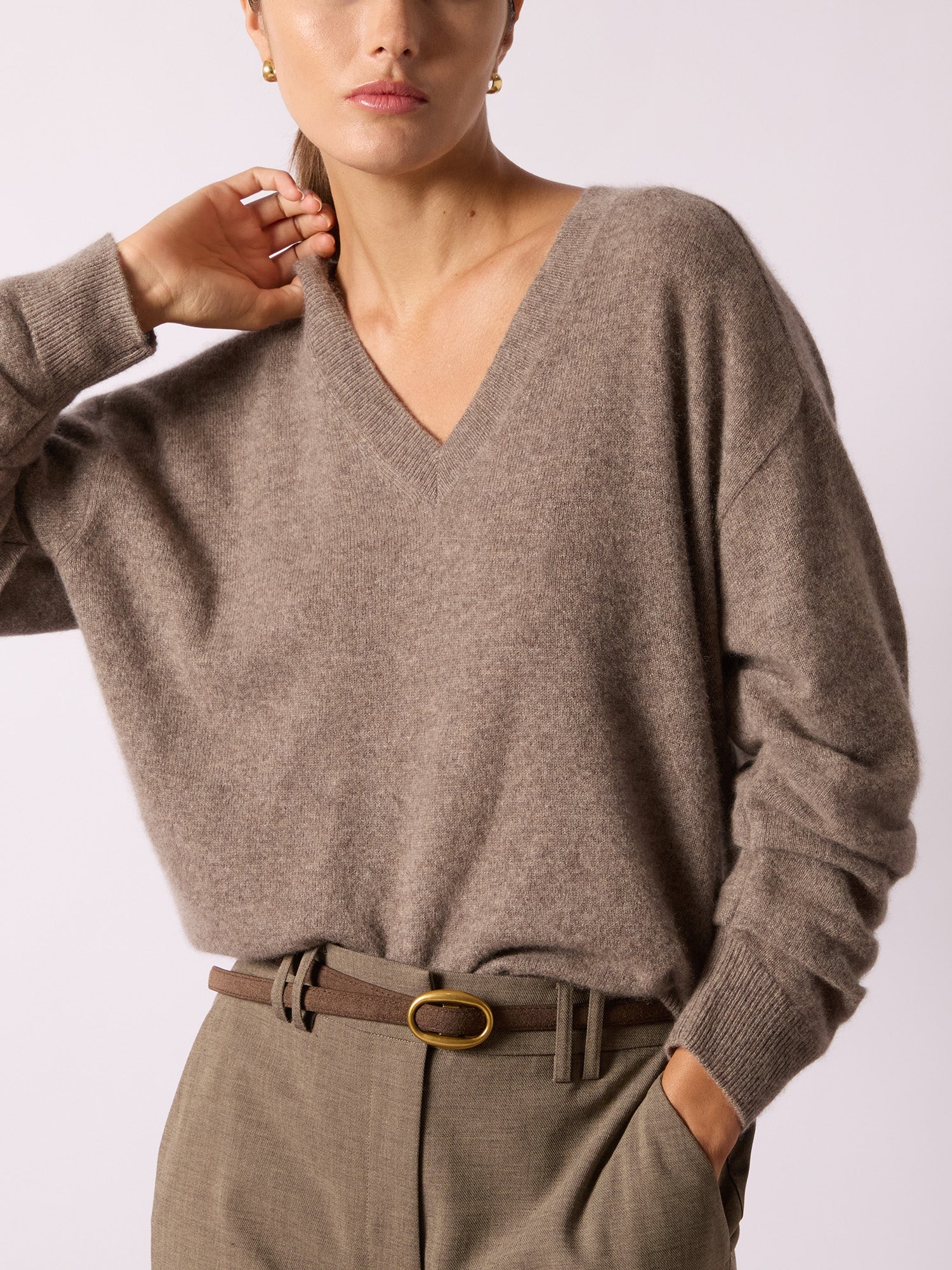 Brochu Walker The Ennes Ruched Sweater