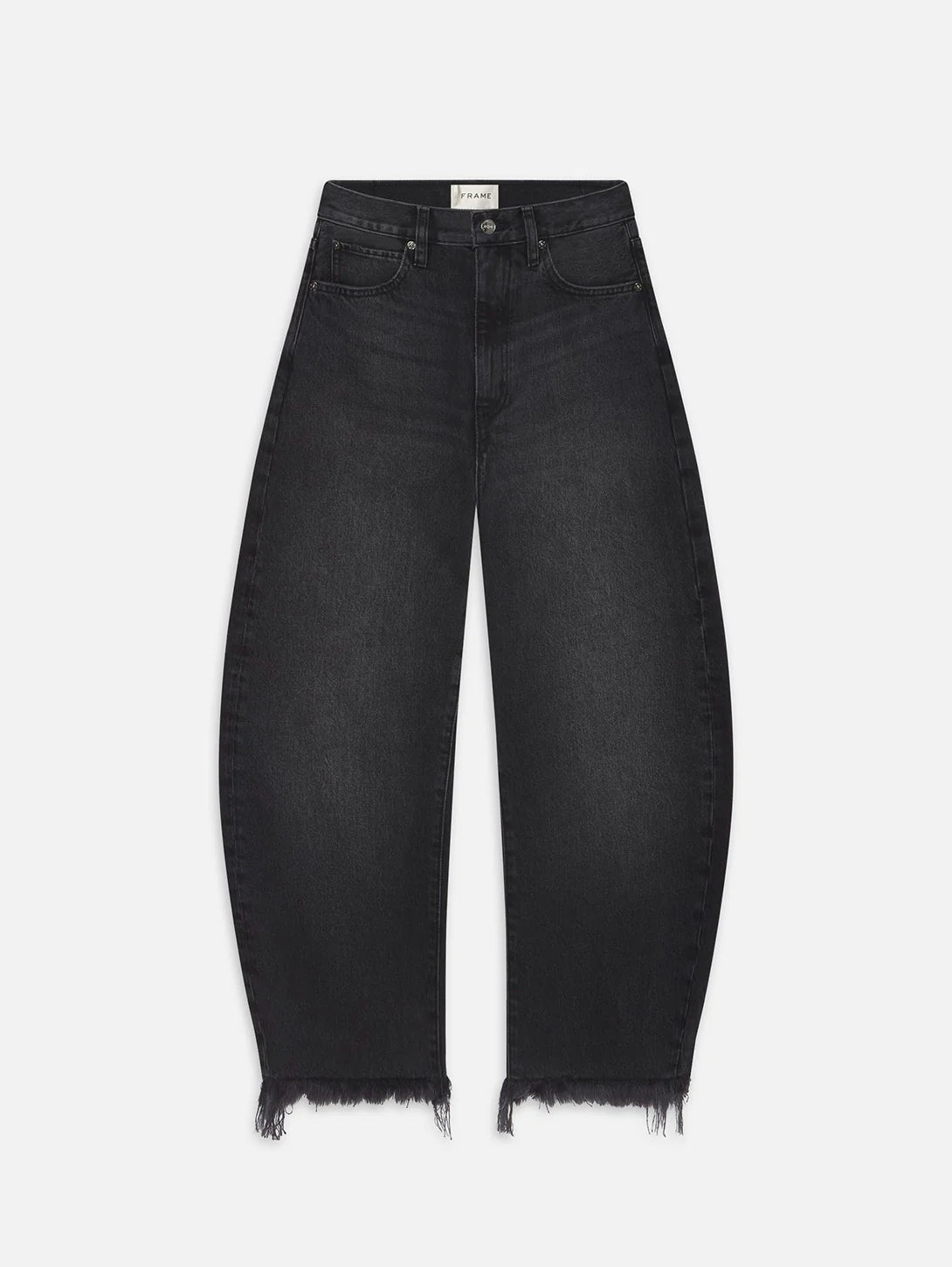 Jeans recortados con burbujas Frame The Bubble