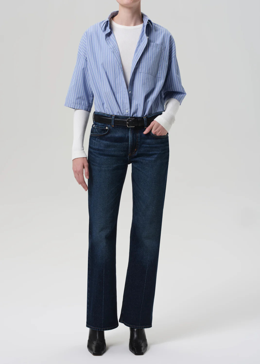 Jean bootcut taille basse Citizens of Humanity Genova