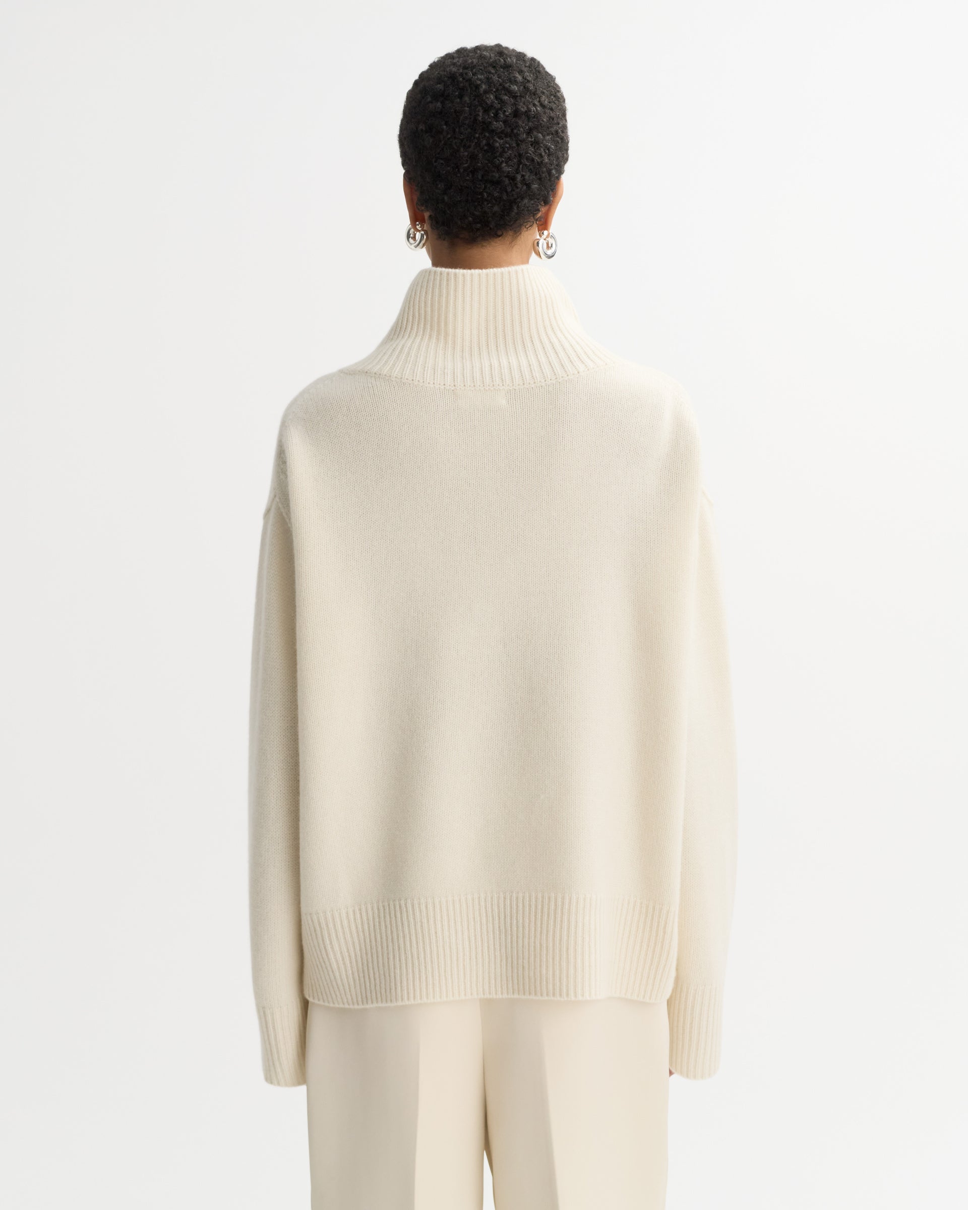 Soft Goat Boyfriend Turtleneck