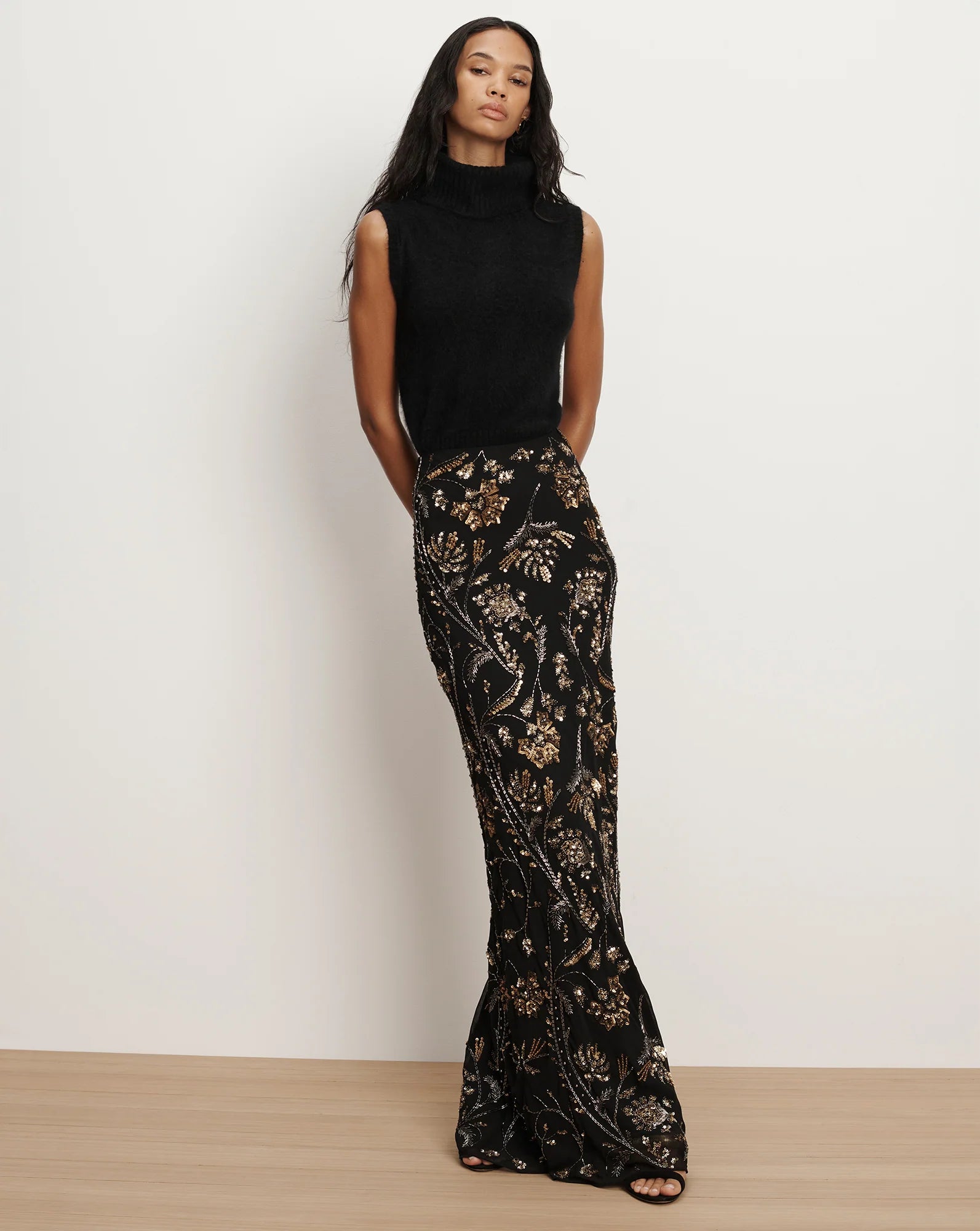 Veronica Beard Mazzy Cashmere Sleeveless Sweater