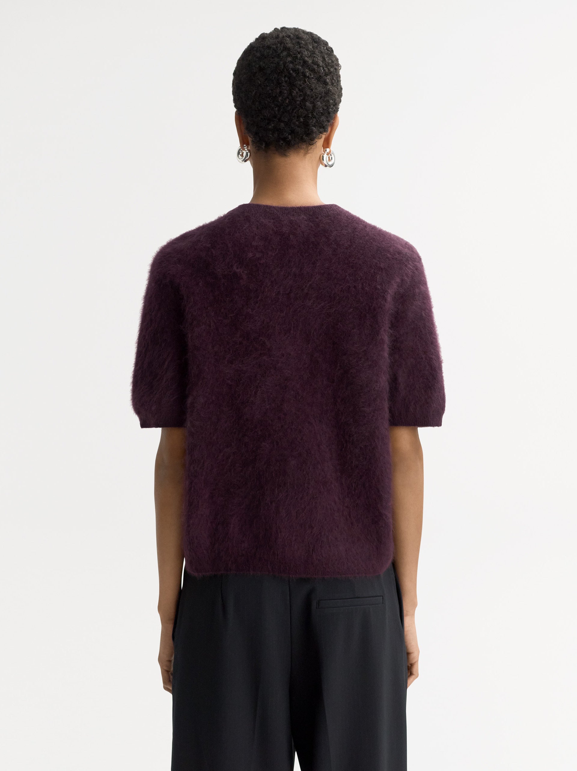 Soft Goat Brushed Short Sleeve