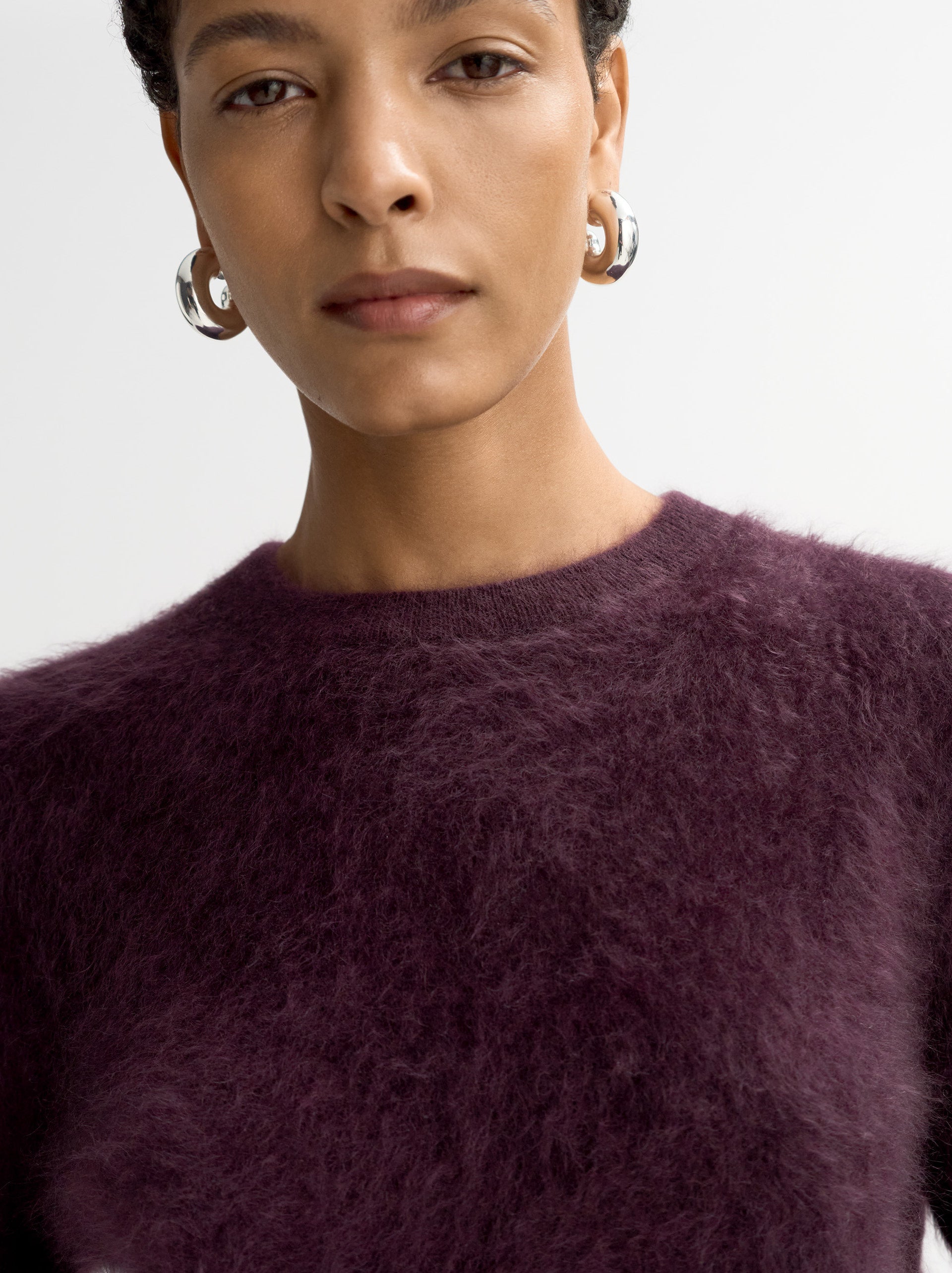 Soft Goat Brushed Short Sleeve