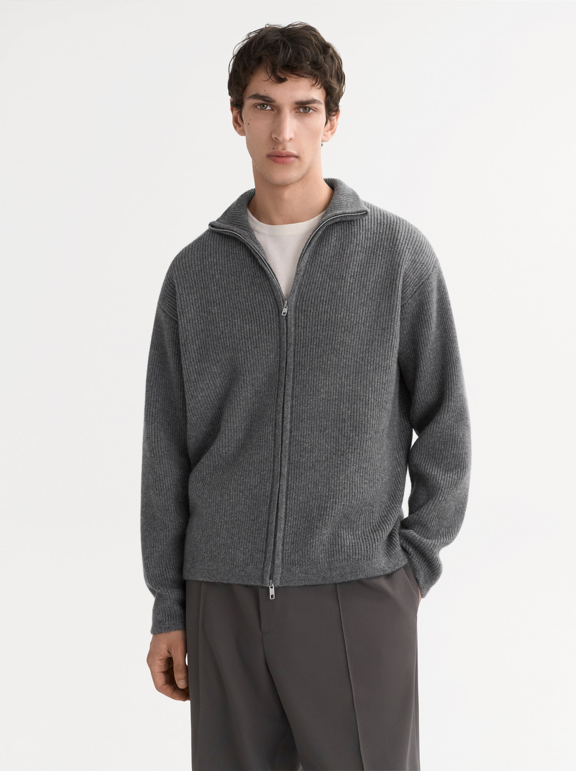 Soft Goat Men's Chunky Full Zip