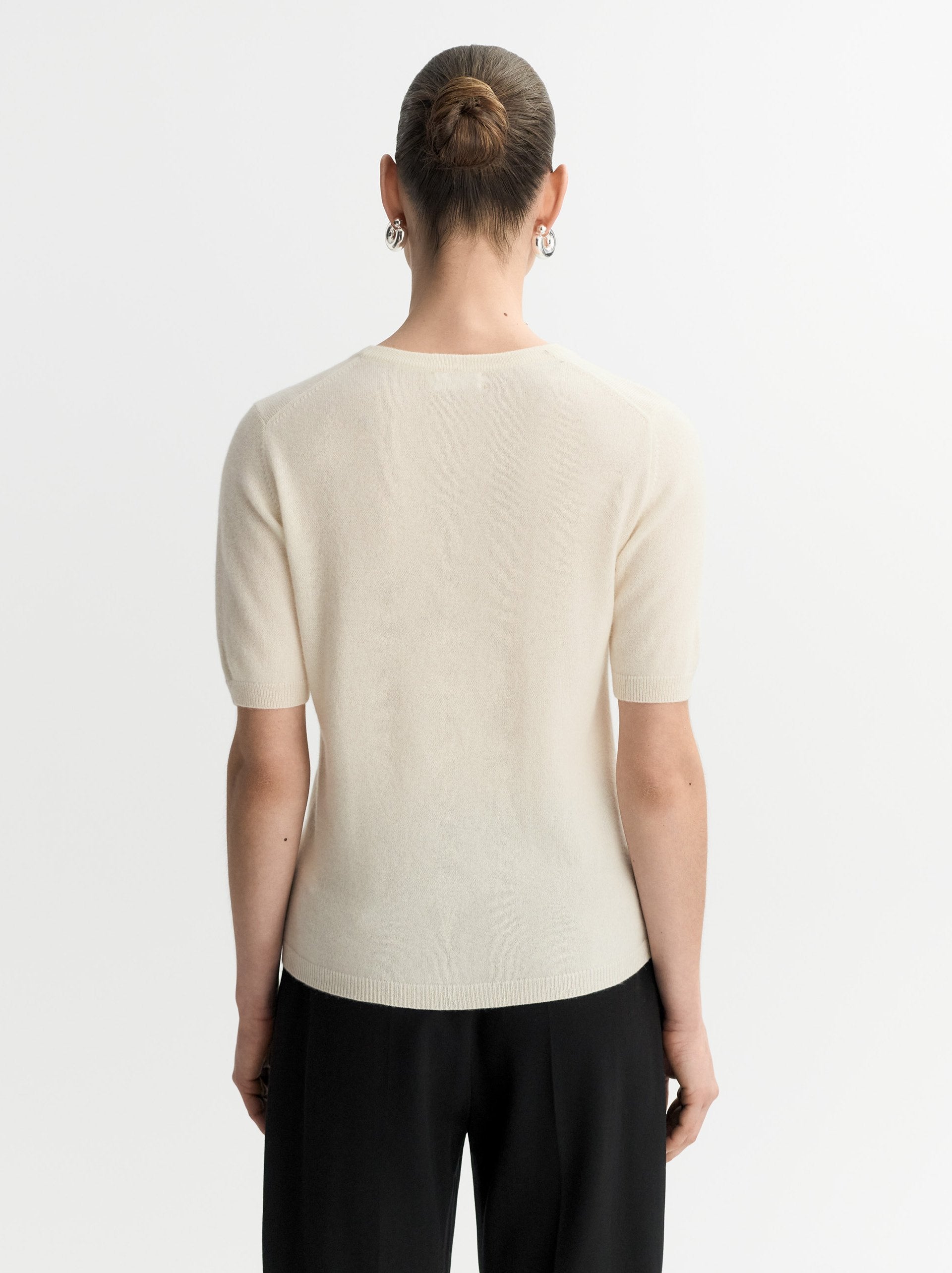 Soft Goat Short Sleeve Crewneck