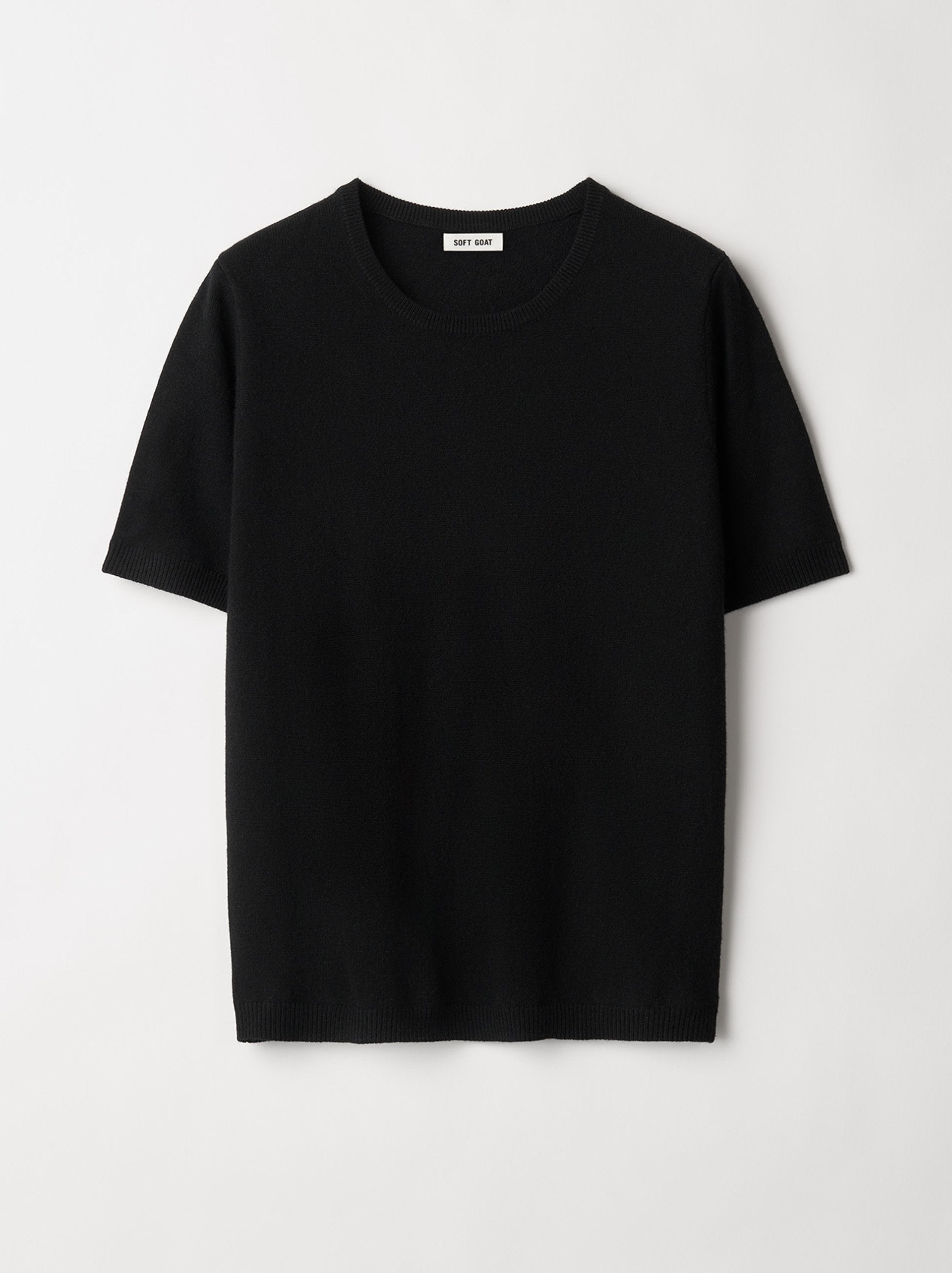 Soft Goat Short Sleeve Crewneck