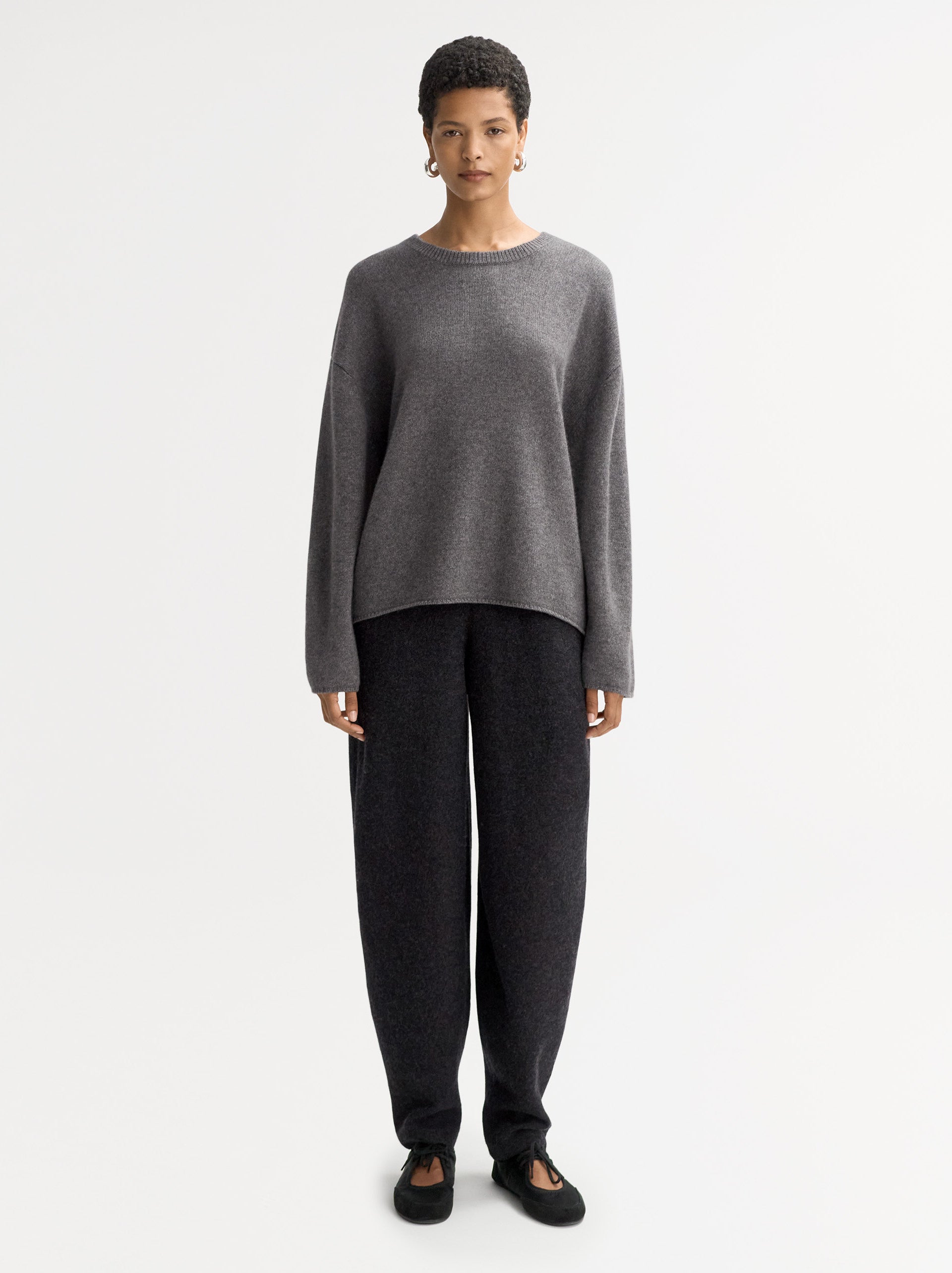 Soft Goat Relaxed Crewneck