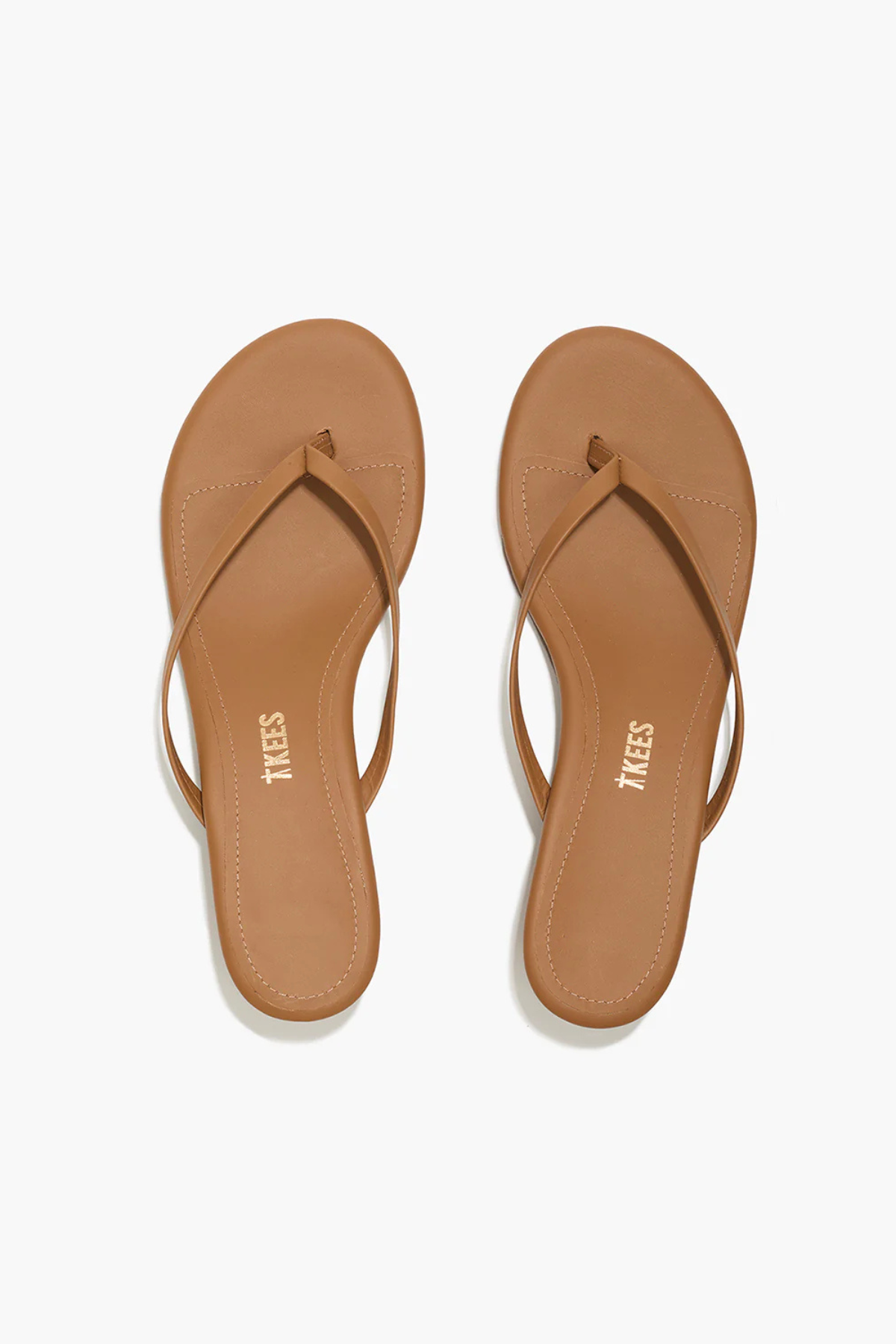 Tkees Round Toe Julia Leather - Camel
