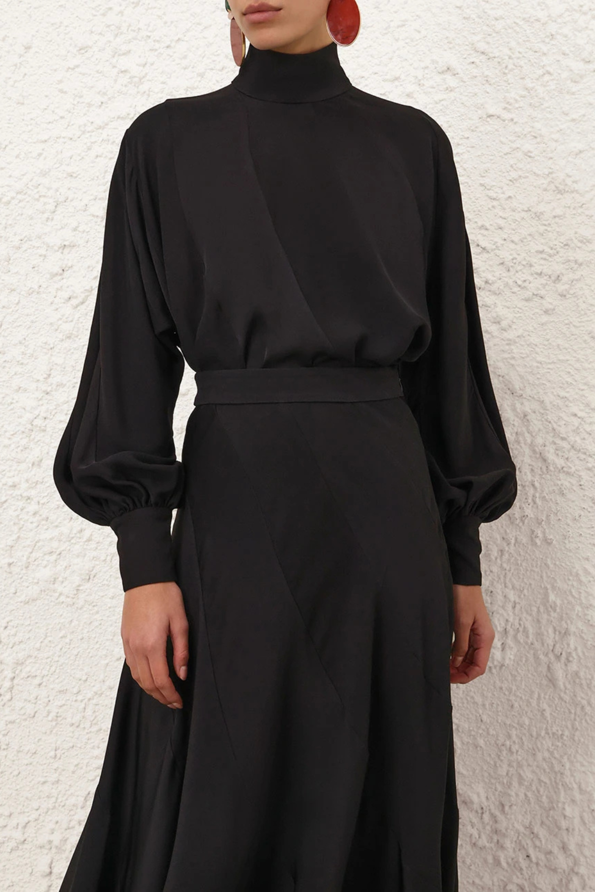 Zimmermann Bias Blouse - Black