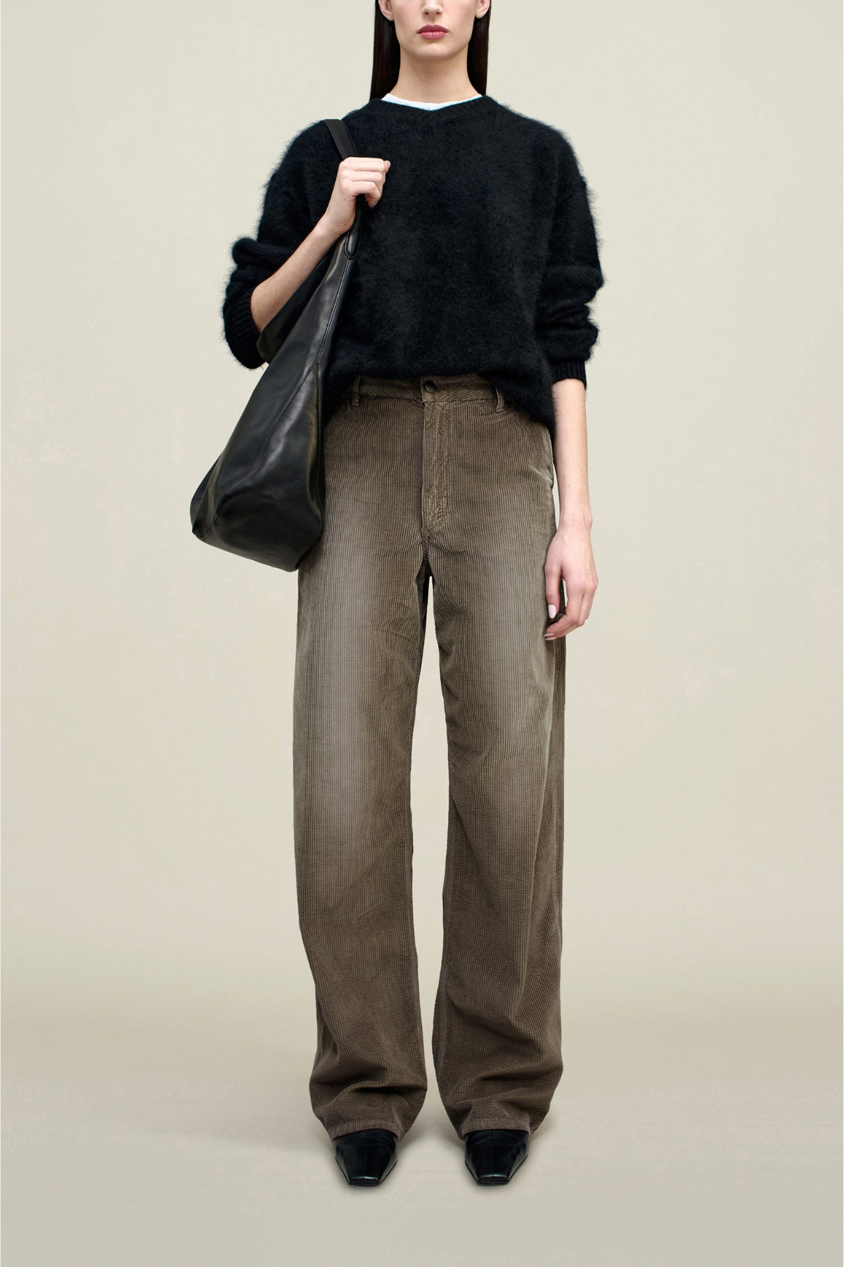 Kallmeyer Lena V-Neck in Brushed Cashmere Sweater