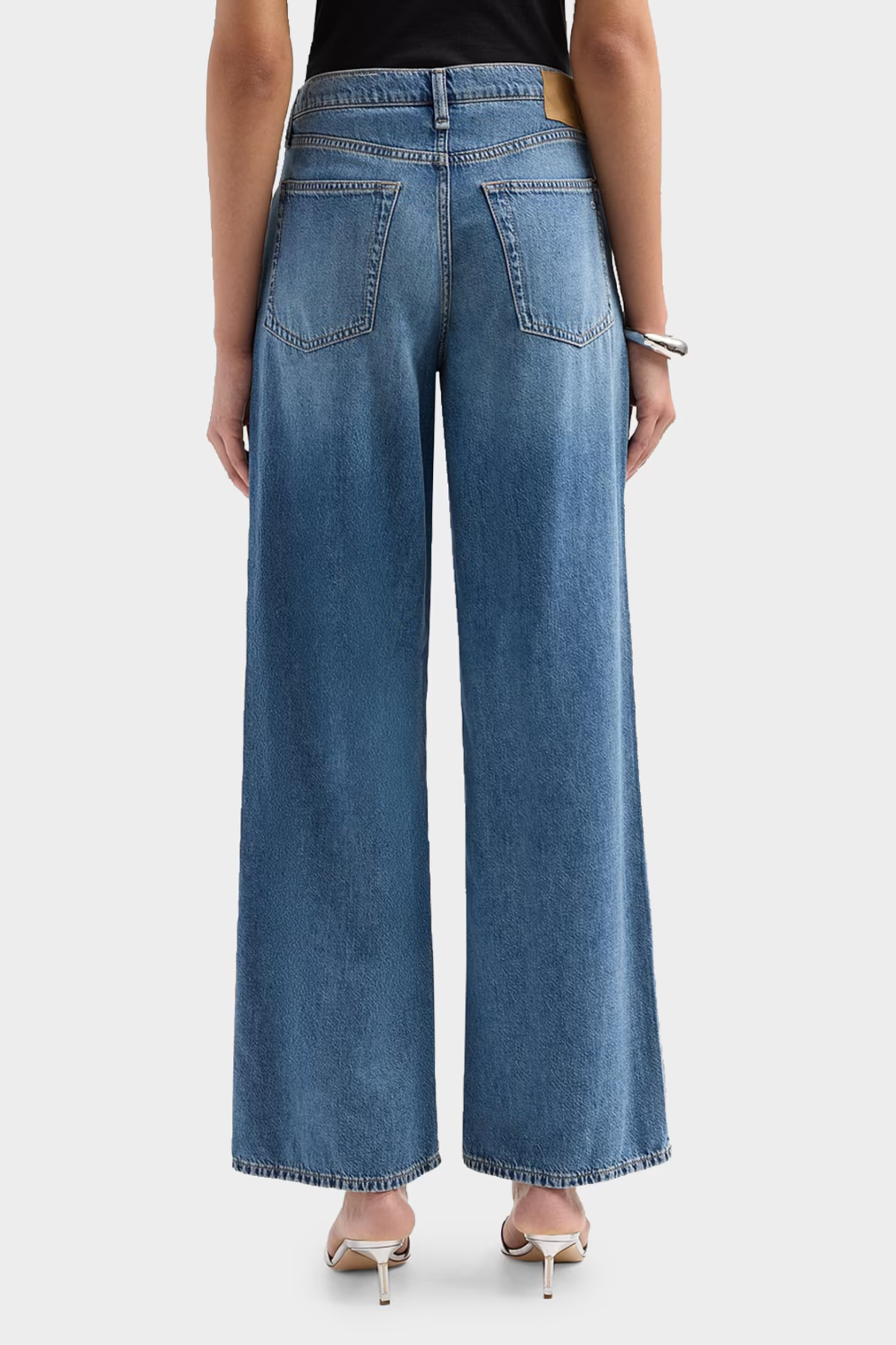 Rag & Bone Flexi Andi Wide Leg Jeans - Toni