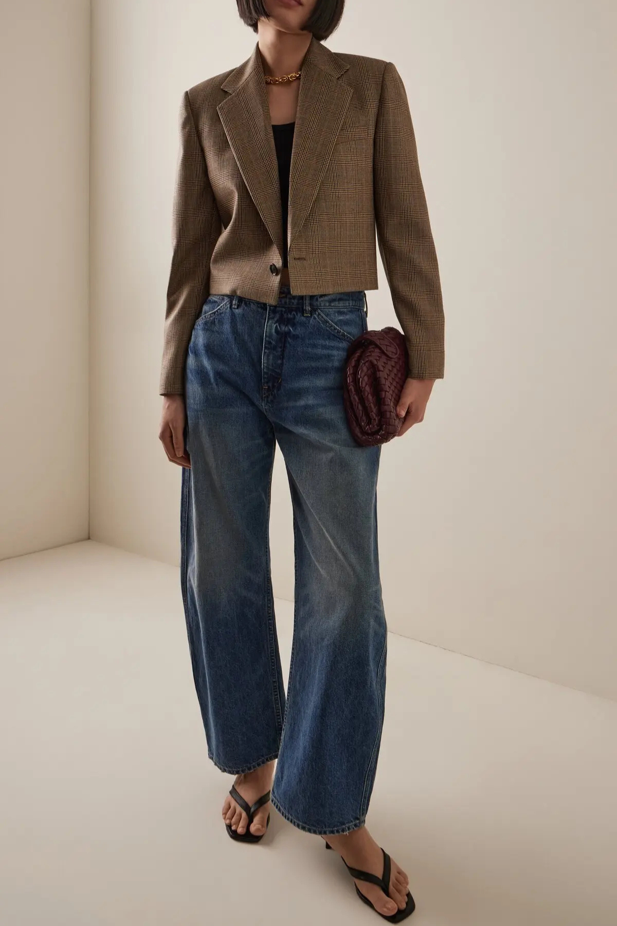 Nili Lotan Swan Jacket - Glen Tan