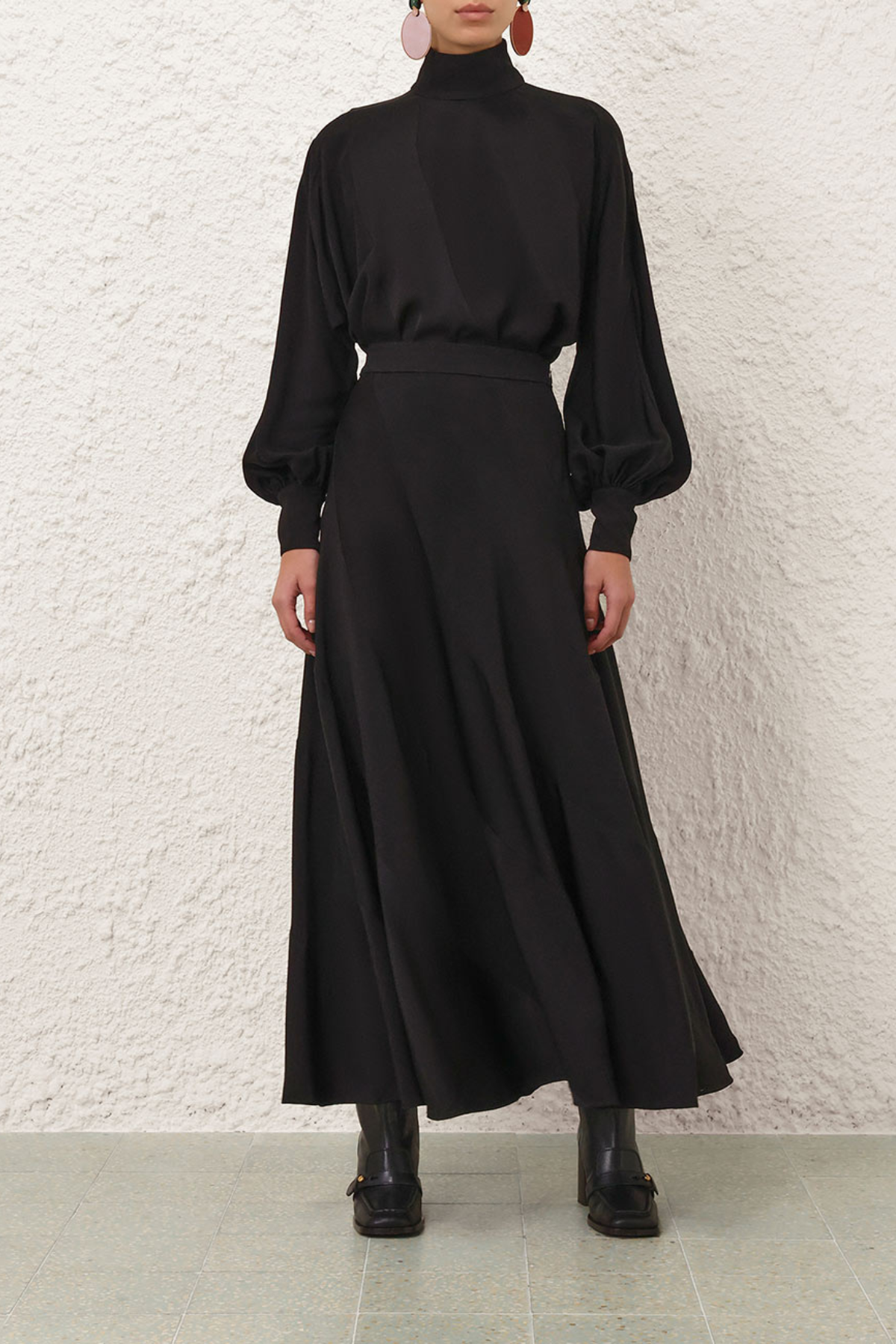Zimmermann Bias Skirt - Black