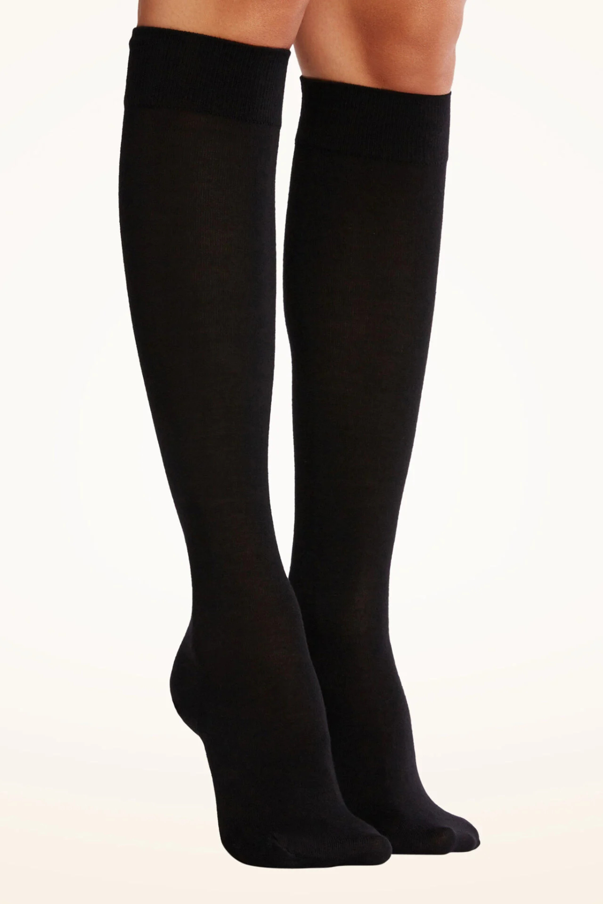 Wolford Merino Knee High Socks - Black