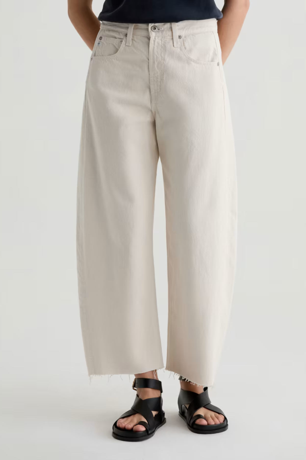AG Jeans Hattie Crop Jean - Opal Stone
