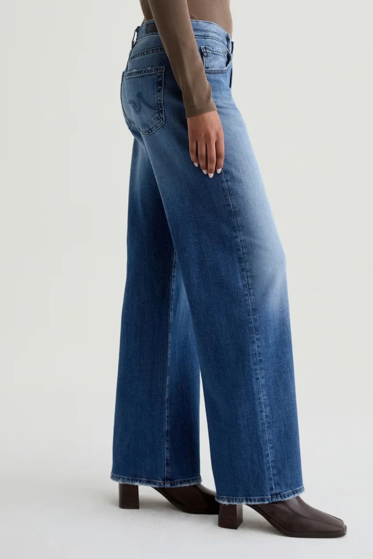 AG Jeans Adria Wide Leg Jean - Headline