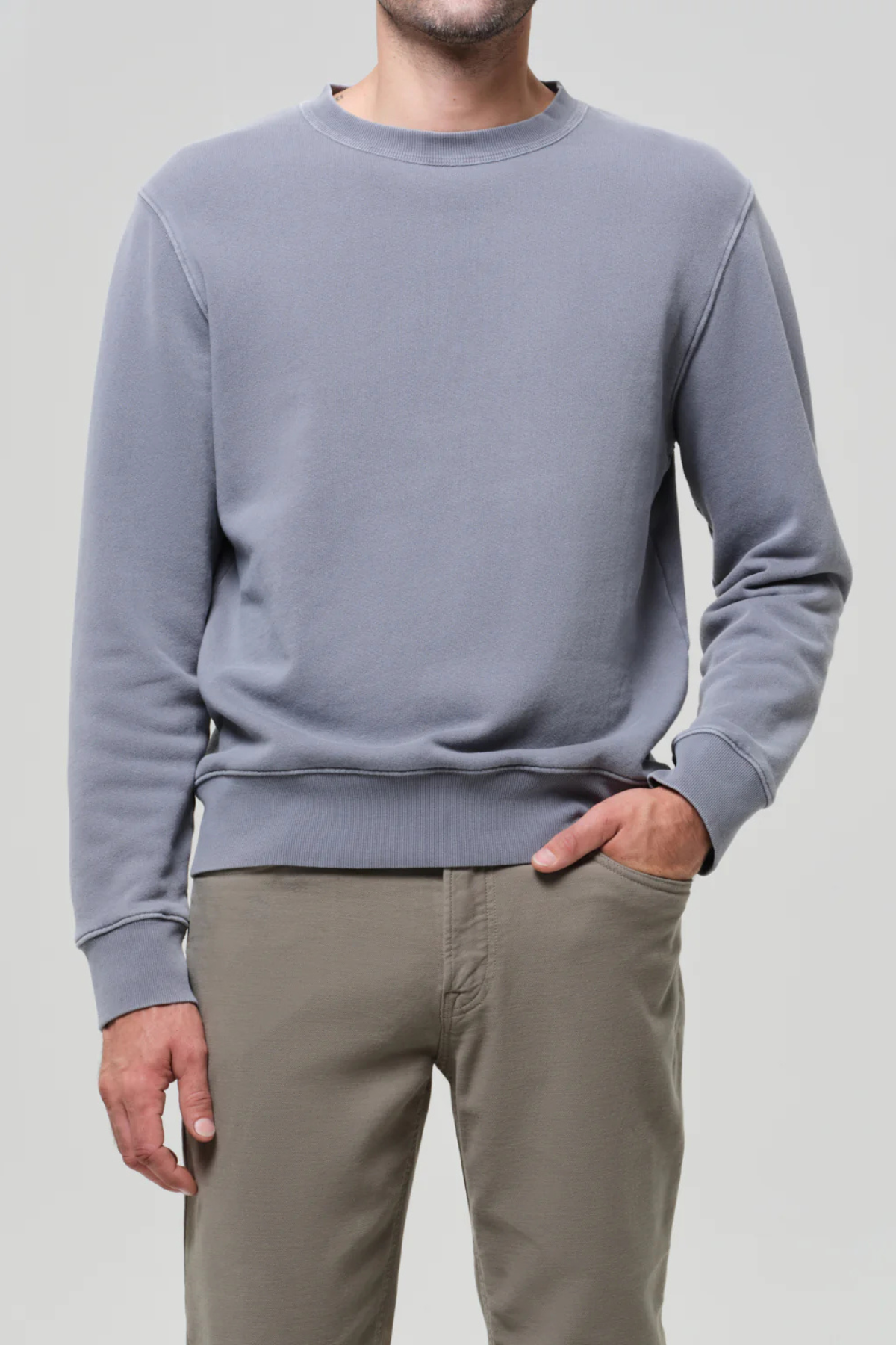 Sweat-shirt vintage à col rond pour homme Citizens of Humanity 