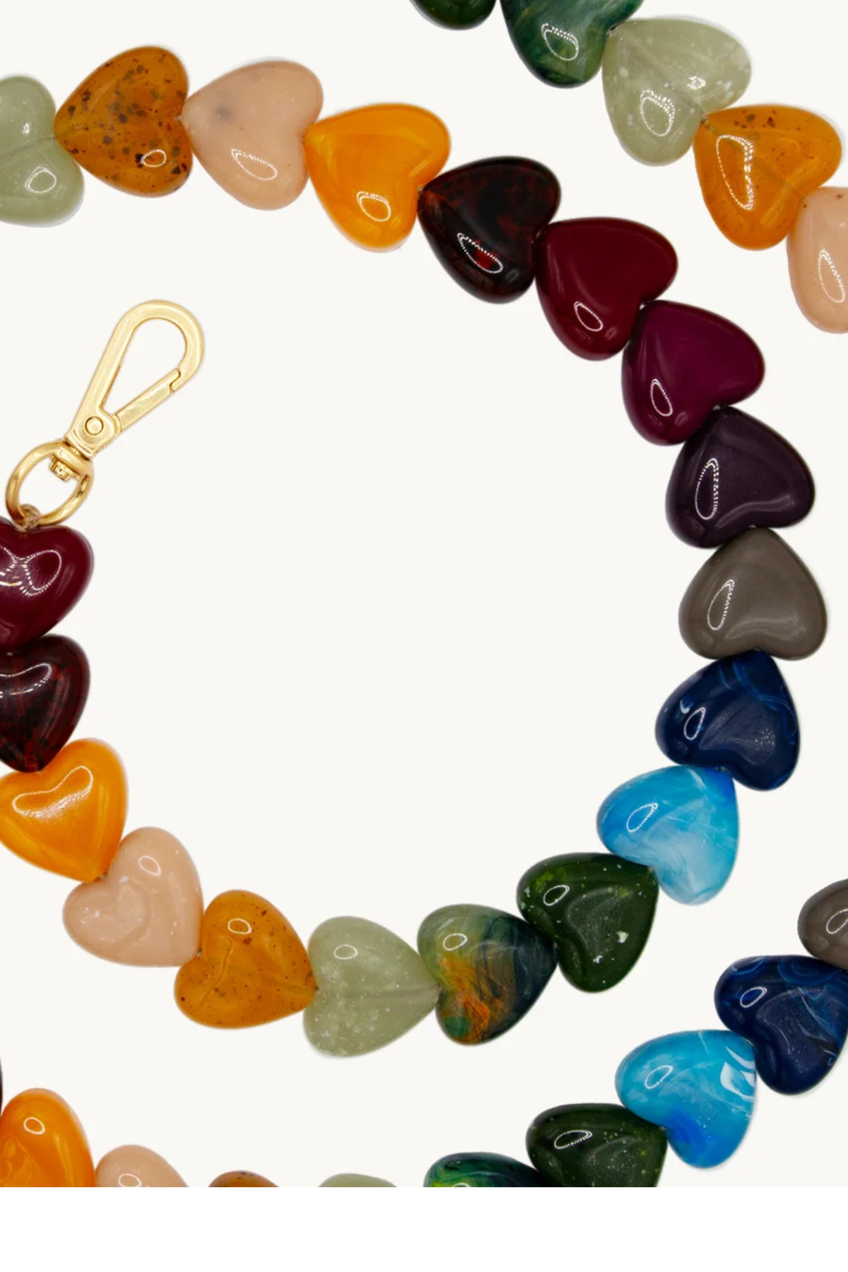 Louvini Paris Cuore Chain - Multicolor Gem