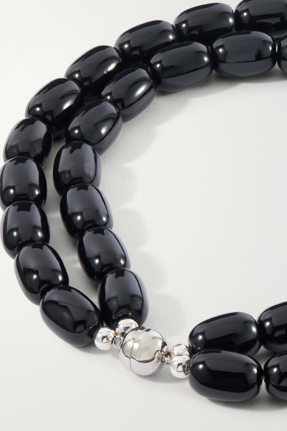 Julietta Luma Necklace - Black/ Orange