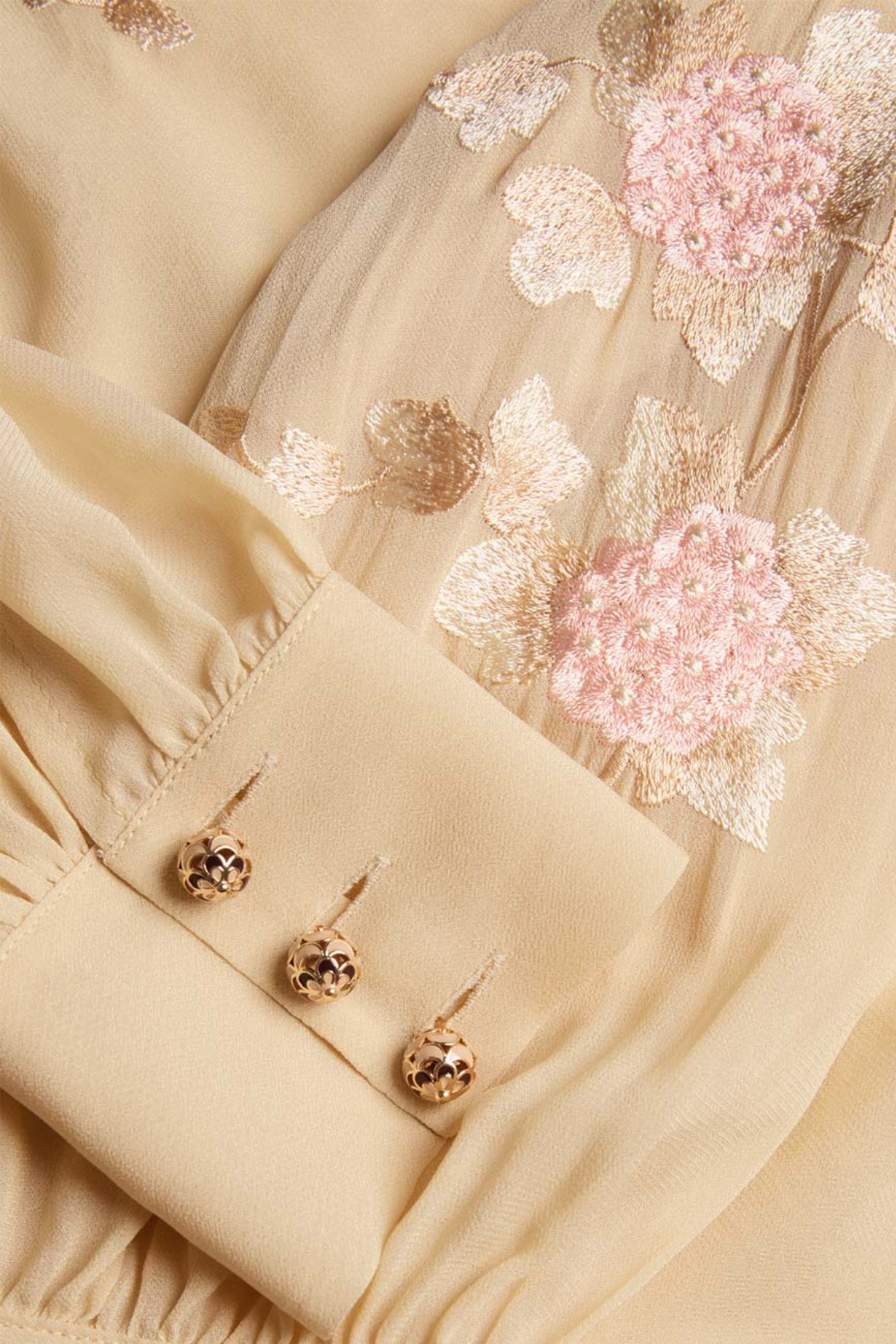 Zimmermann Valiant Embroidered Blouse - Cream