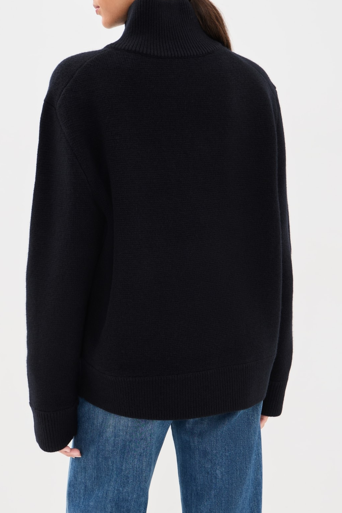 Nili Lotan Axel Sweater - Dark Navy