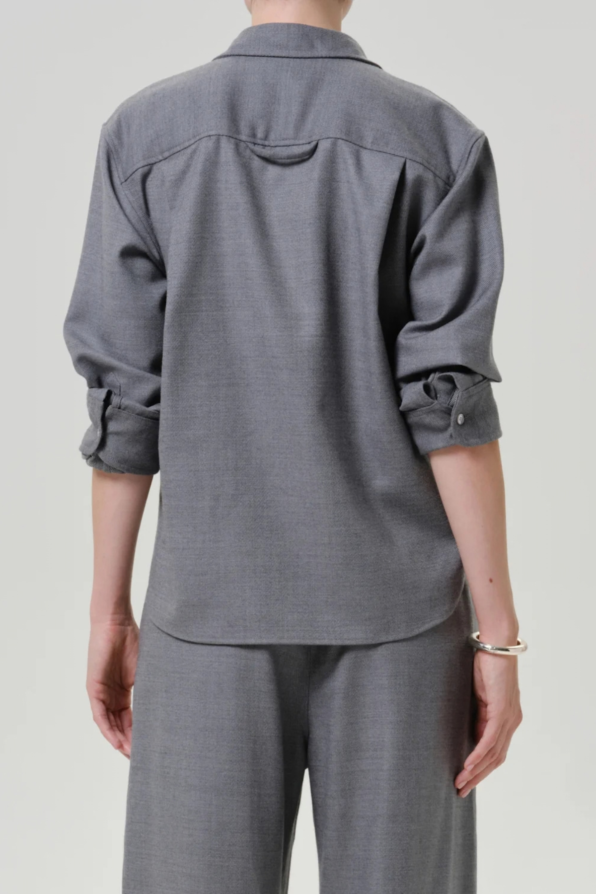 Citizens of Humanity Kayla Shrunken Shirt - Gris