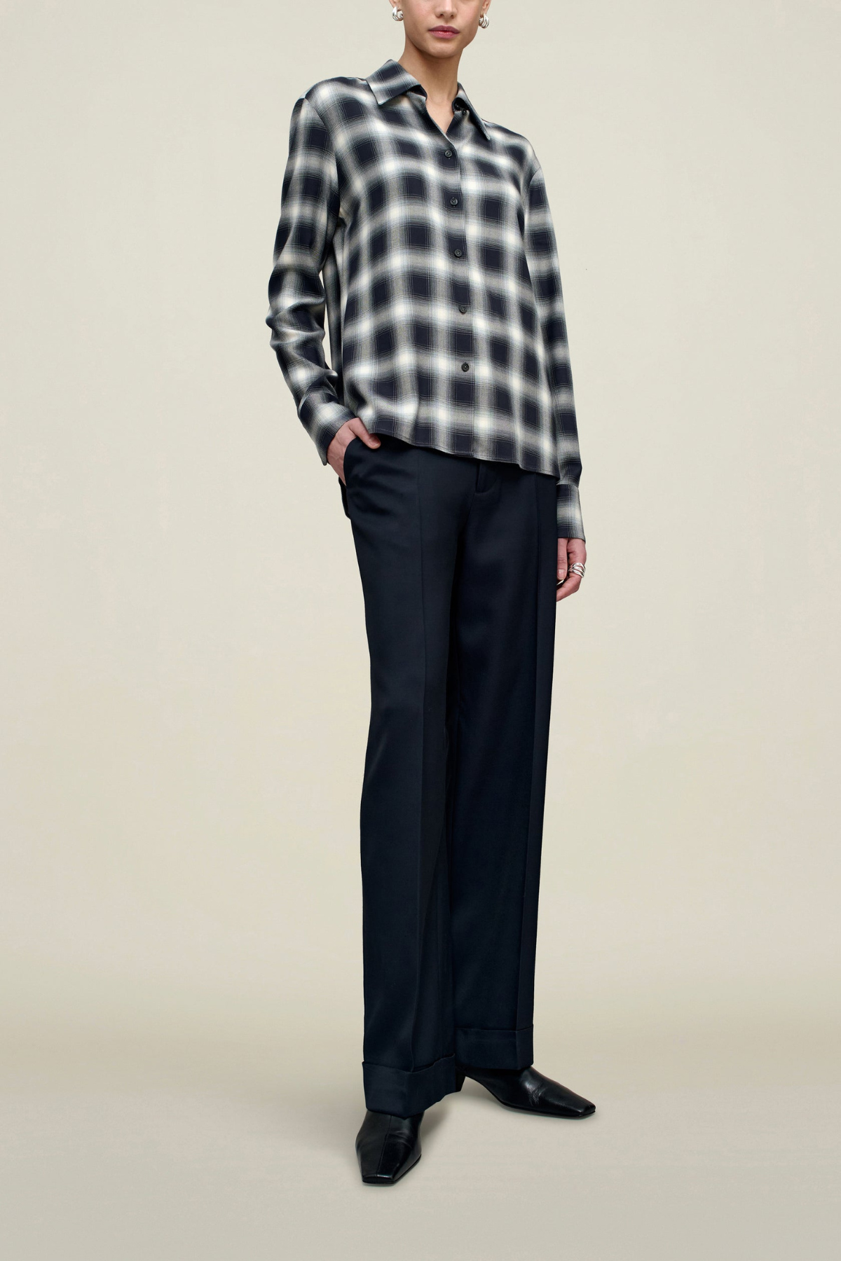 Kallmeyer Octavia Blouse in Airbrush Flannel