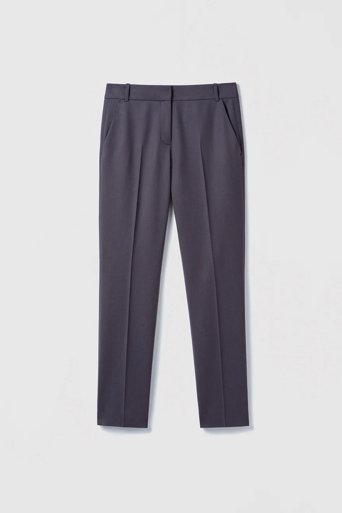 Judith & Charles Slim Straight Romy Pant - Mulberry