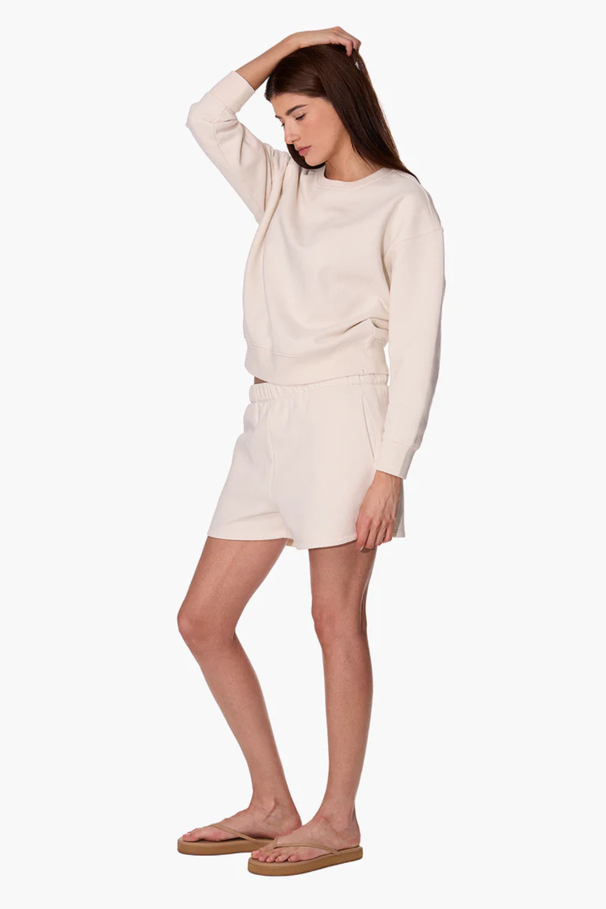 Tkees CloudSoft Crewneck - Bone