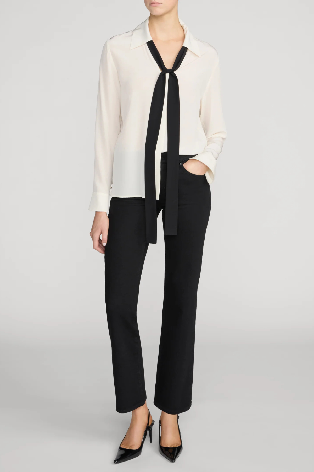 Frame The Cigarette Jeans - Black