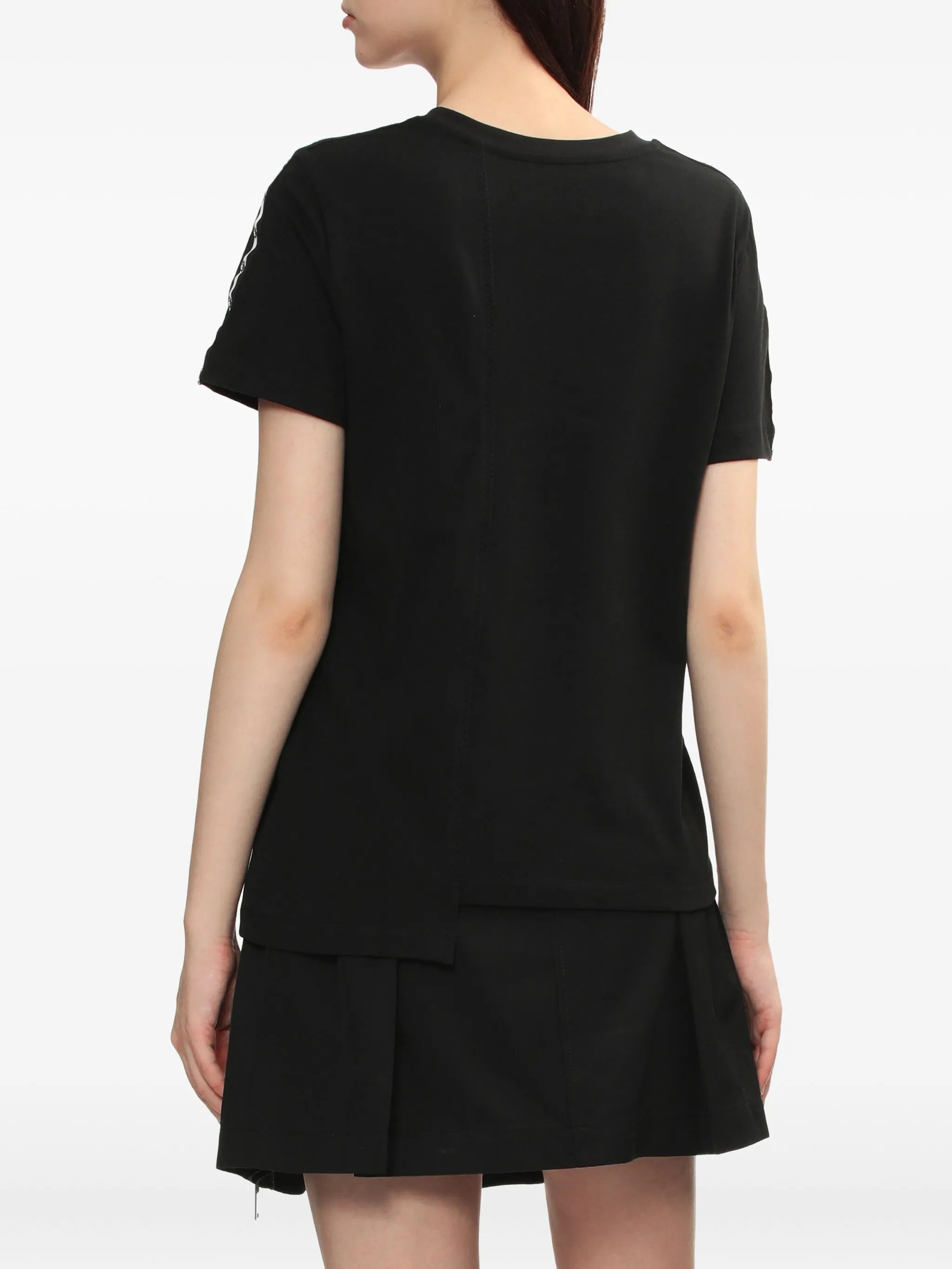 3.1 Phillip Lim Camiseta de manga corta con patchwork