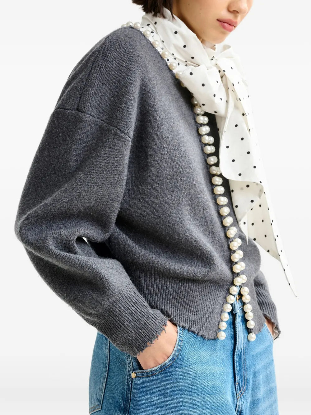 Essentiel Antwerp Ideas Knit Cardigan With Beads