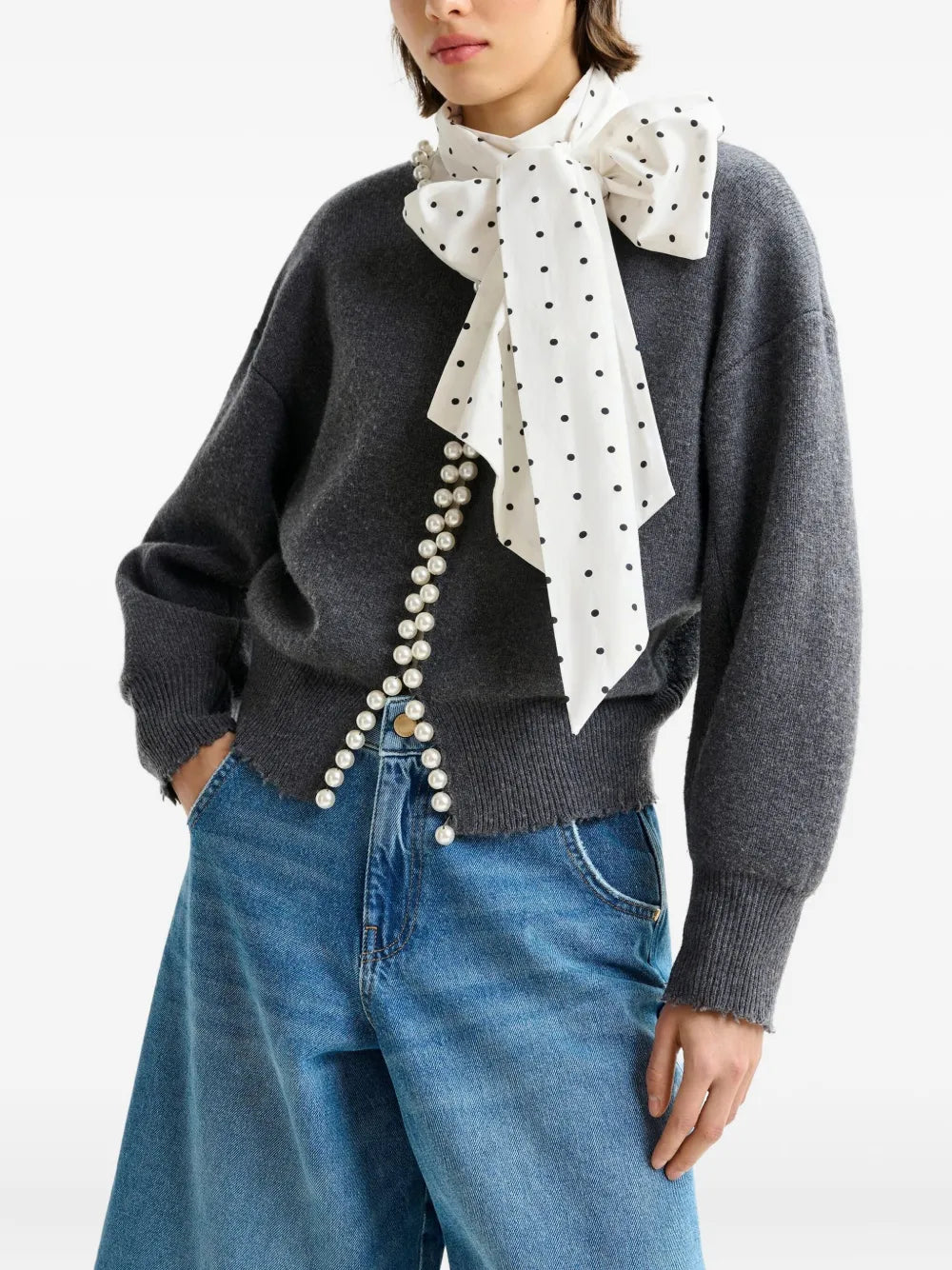 Essentiel Antwerp Ideas Knit Cardigan With Beads