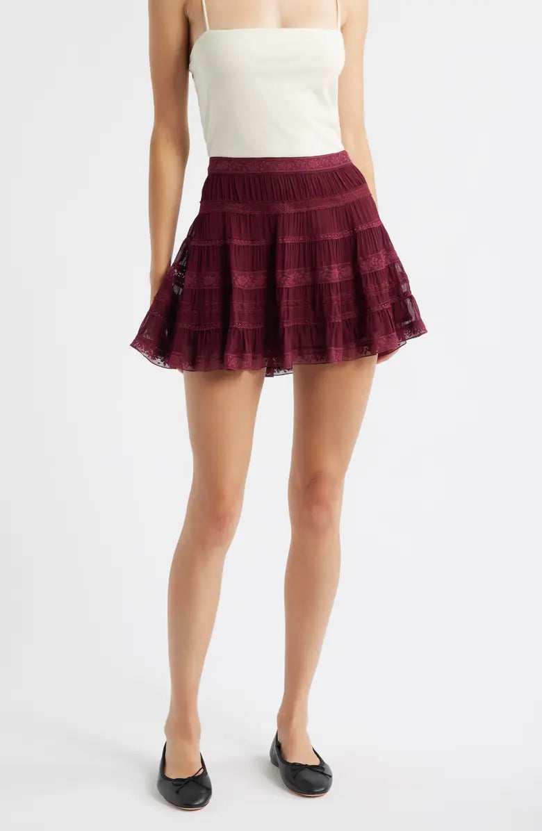 LoveShackFancy Fleetta Skirt