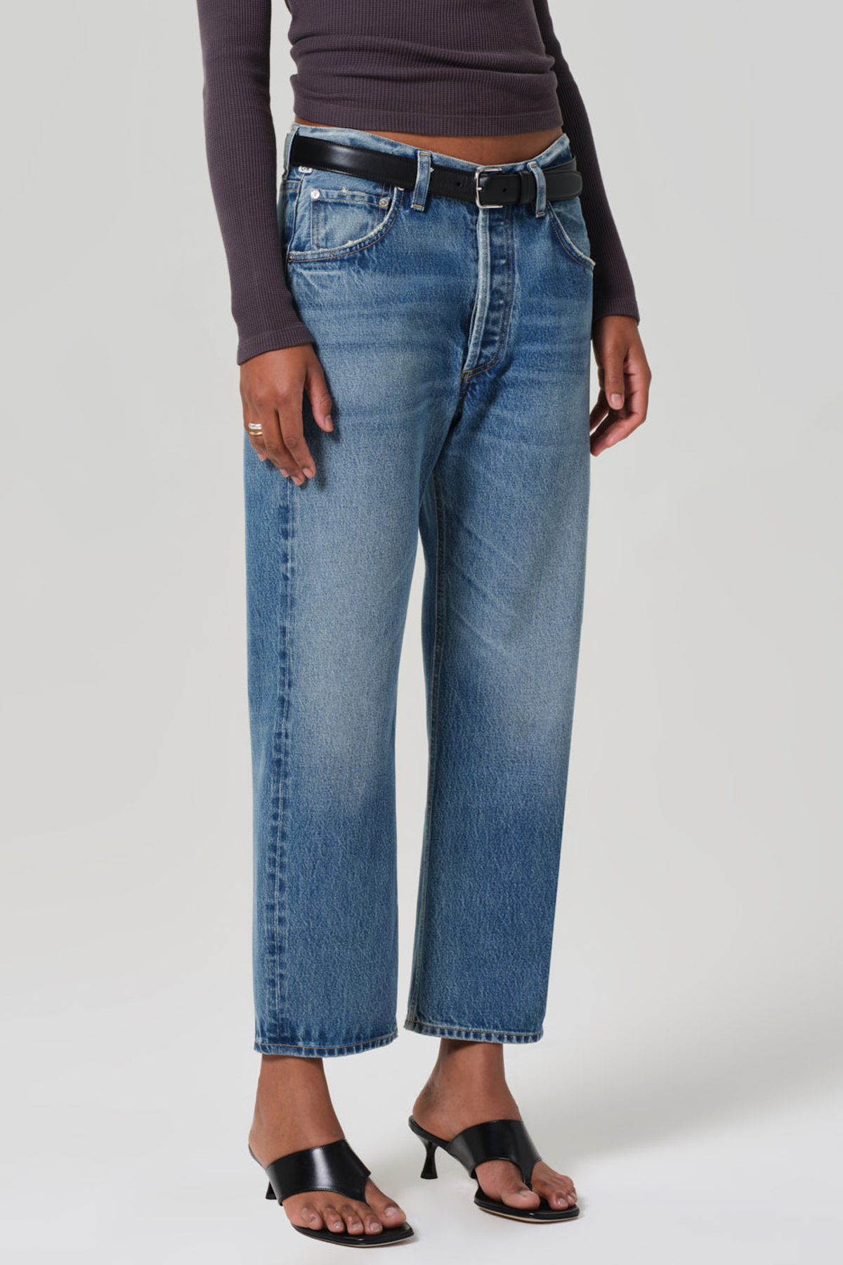 Citizens of Humanity Winslow Cropped Boyfriend Jeans