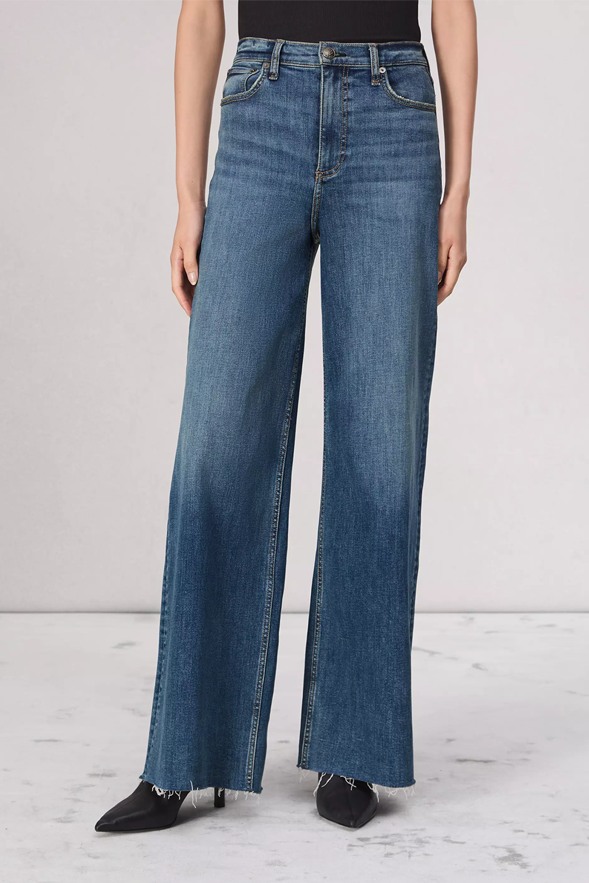 Rag & Bone Flexi Sofie High-Rise Full Length Wide Jean