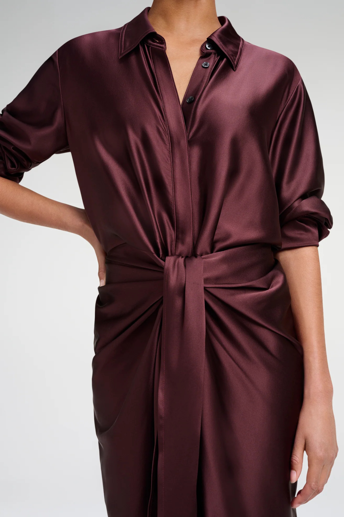 A.L.C. Mila Dress - Marron