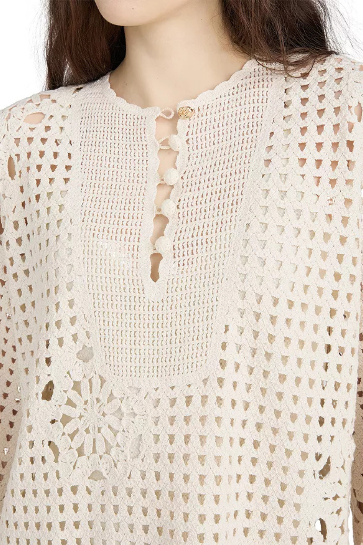 Frame The Postcard Tunic - Cream