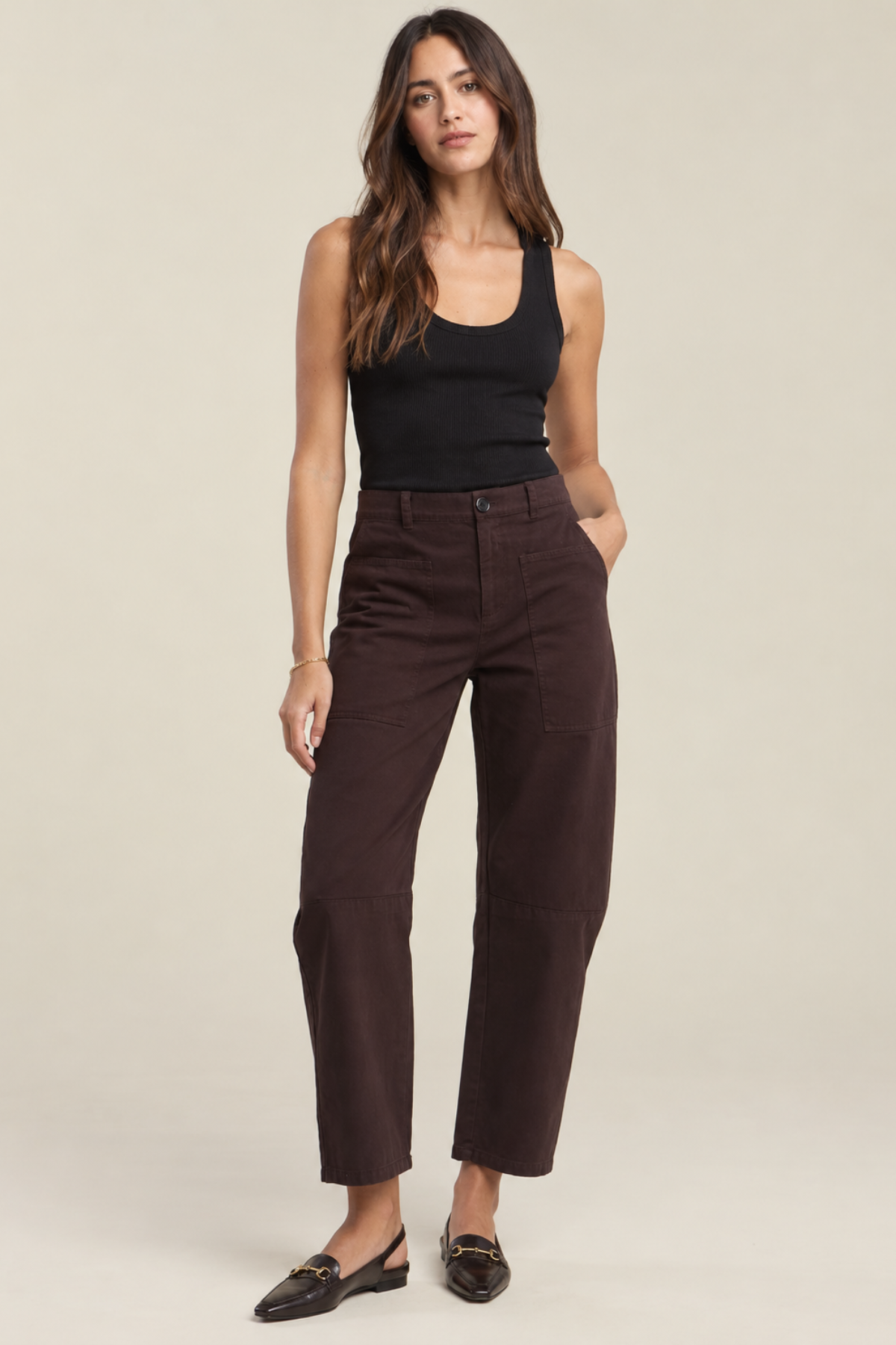 Velvet Brylie Pant - Mole