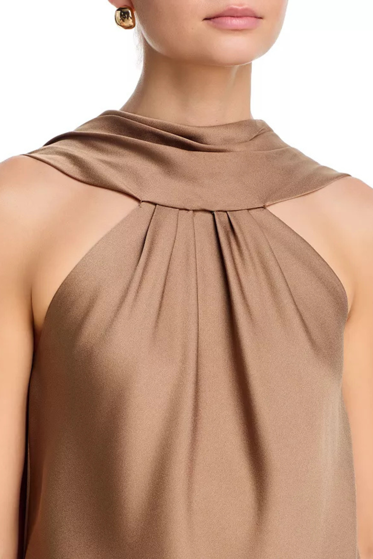 Simkhai Scarlett Cape Top - Ochre