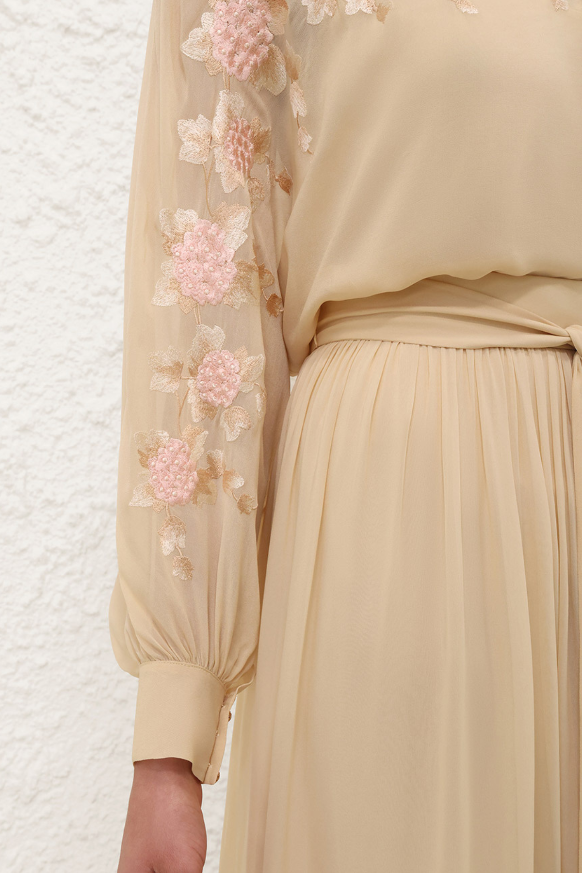 Zimmermann Valiant Embroidered Blouse - Cream
