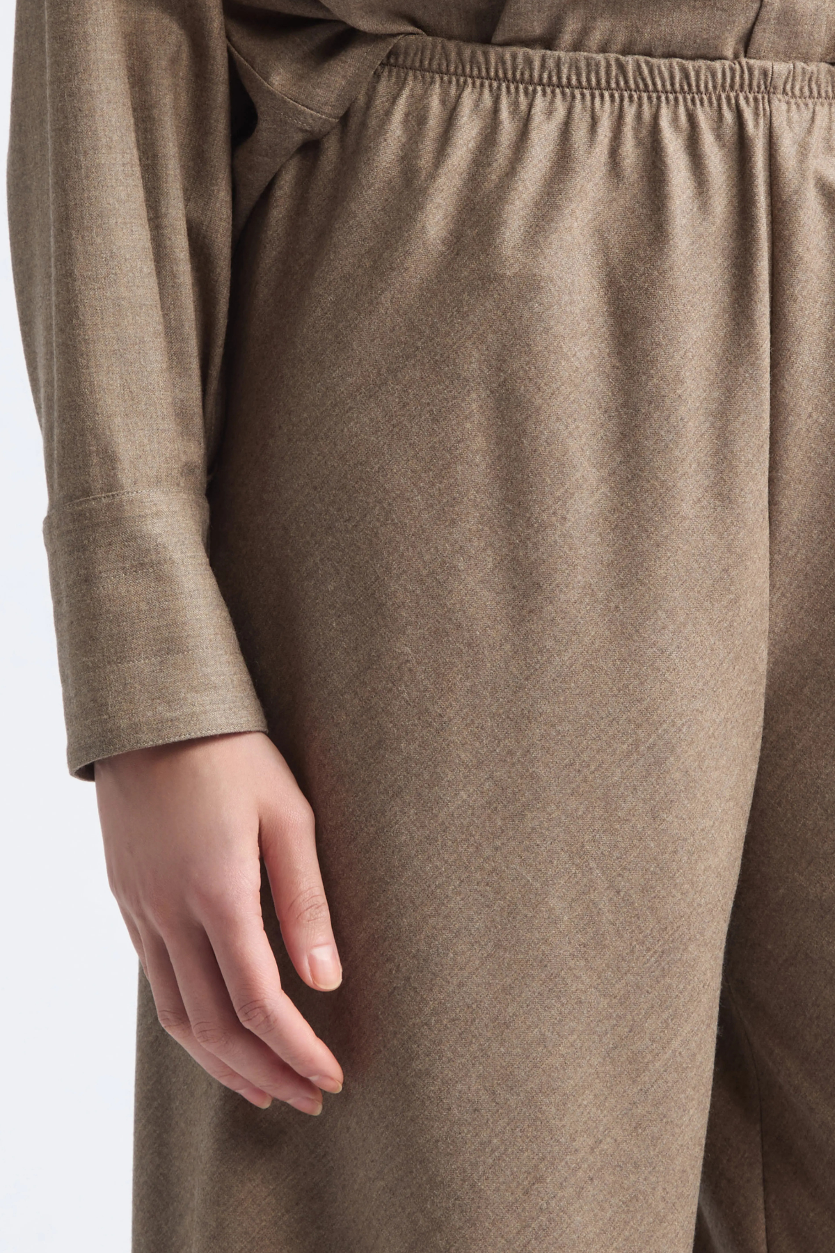 MARIA McMANUS Bias Cut Trouser - Stone