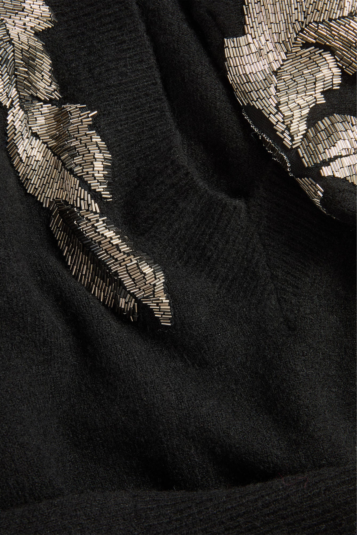 Veronica Beard Saelith Embellished Pullover - Black