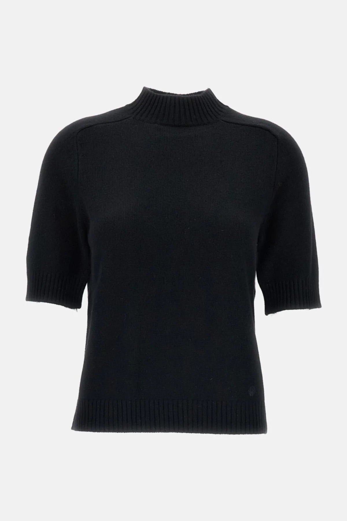 Loulou de Saison Ruth Short Sleeve Top - Black