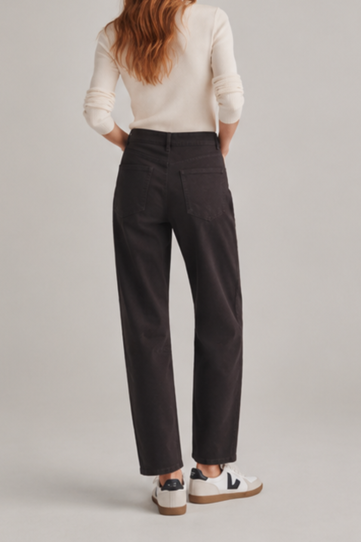 DL1961 Bilie Easy Barrel 28" Pants - Dark Cinder