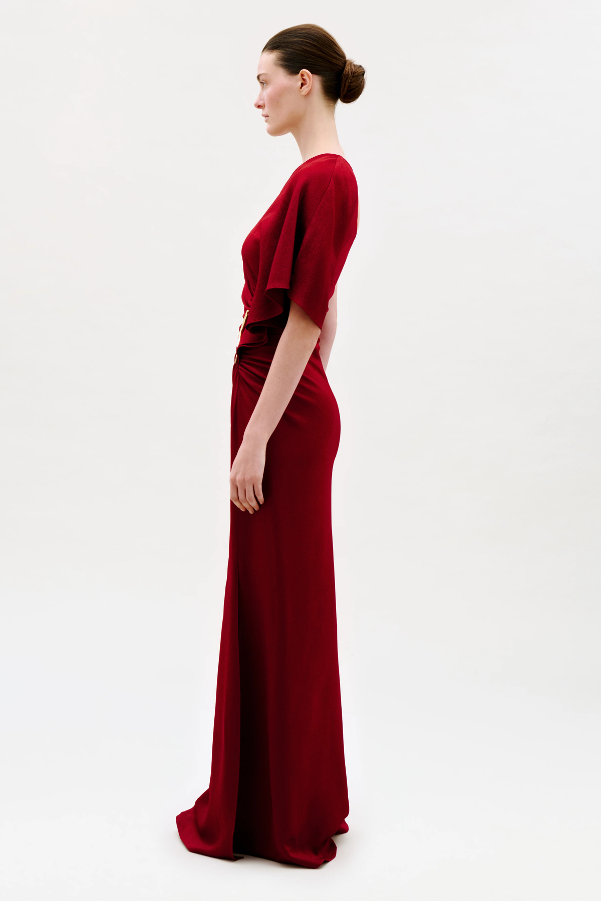 Silvia Tcherassi Doli Dress - Burgundy